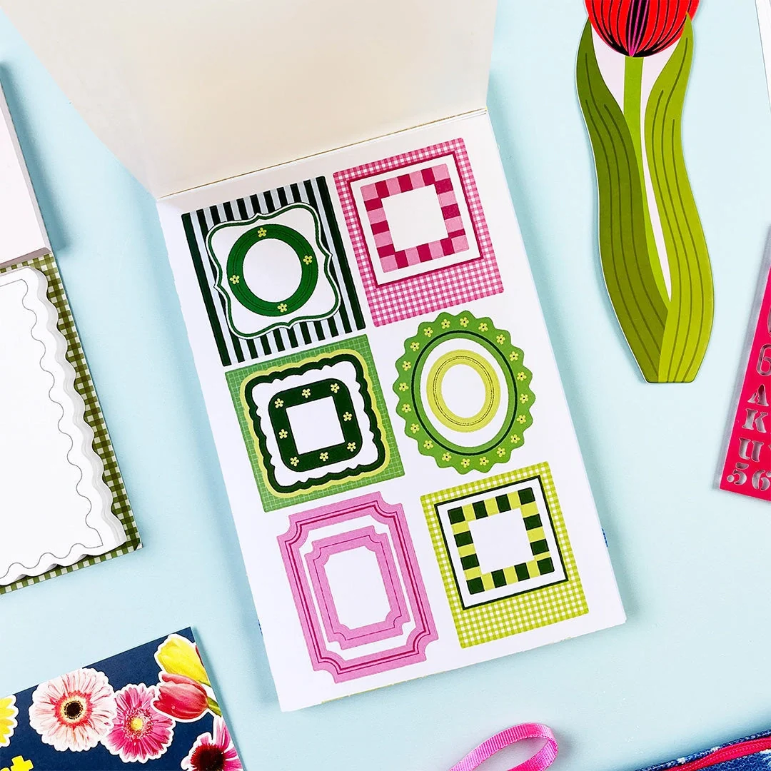 PipSticks - In the Garden Junk Journal Sticker Book - Image 5