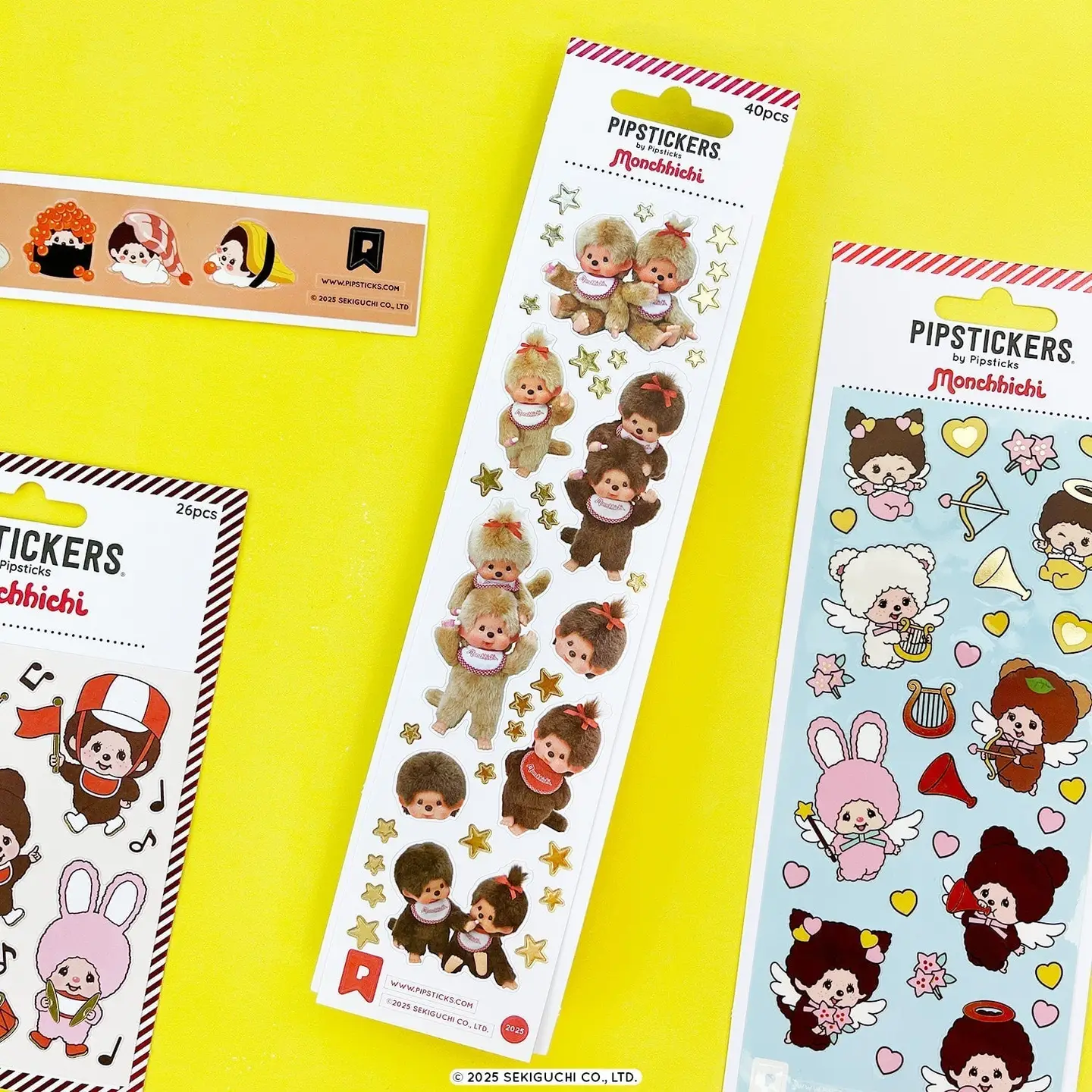 Pipsticks - Monchhichi Cuddles Stickers - Image 2
