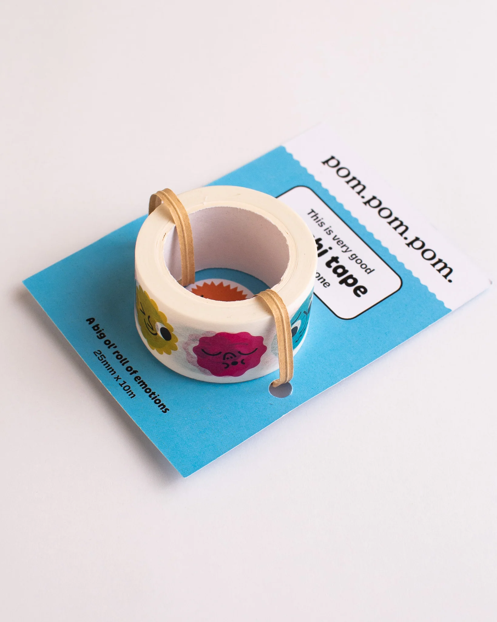 Pom Pom Pom - Washi Tape - Emotion Faces - Image 2