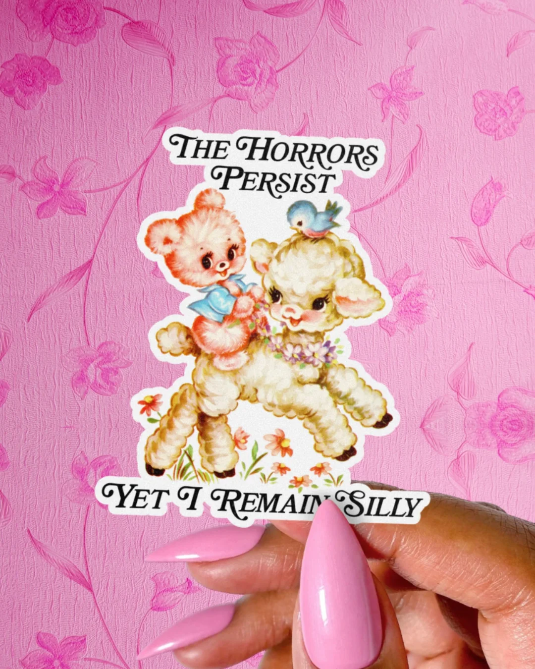 Pretty Toxic Stickers - The Horrors Persist Sticker