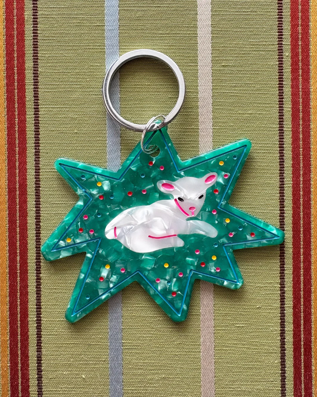 Rags AF - Little Lamb! Keychain