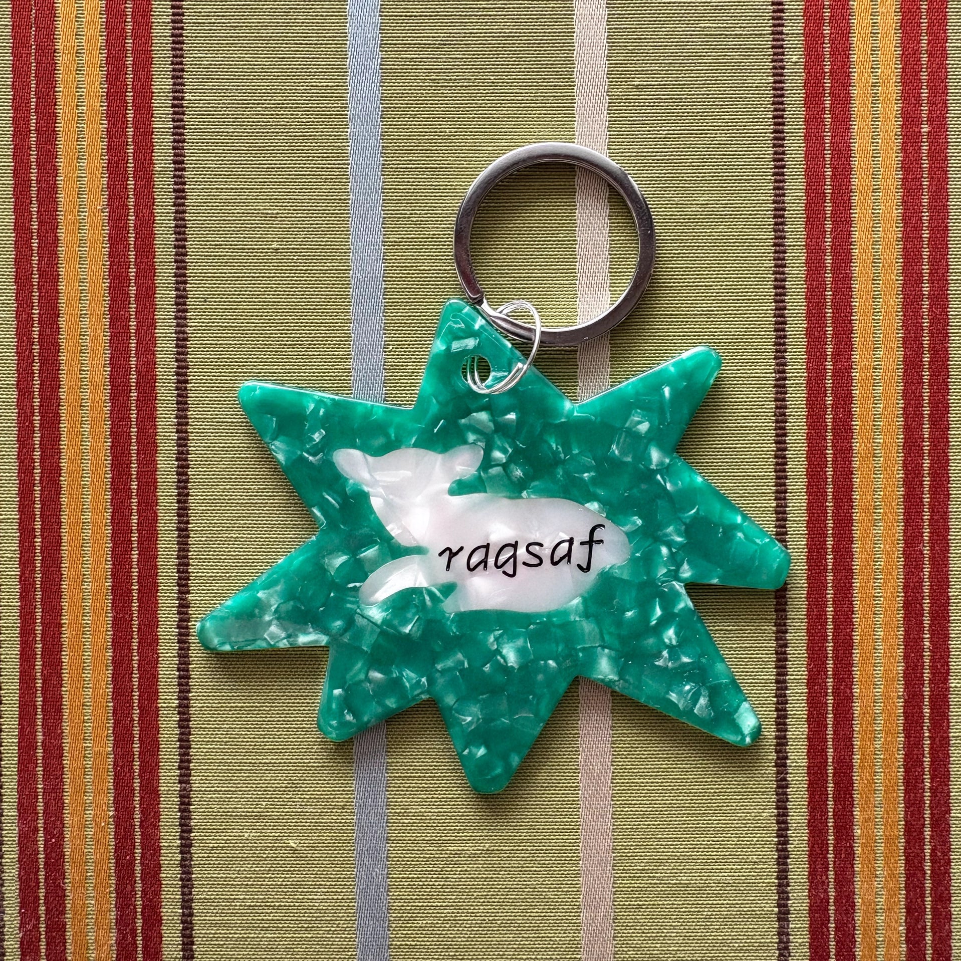 Rags AF - Little Lamb! Keychain - Image 2