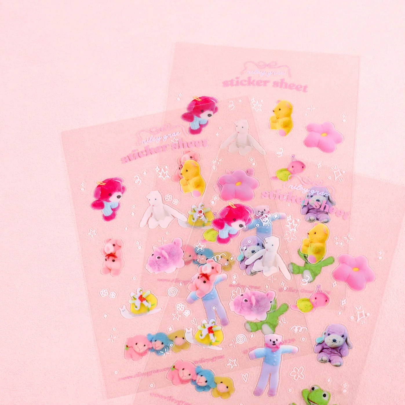 Riley Grae - Plushie - Sticker Sheet - Image 4
