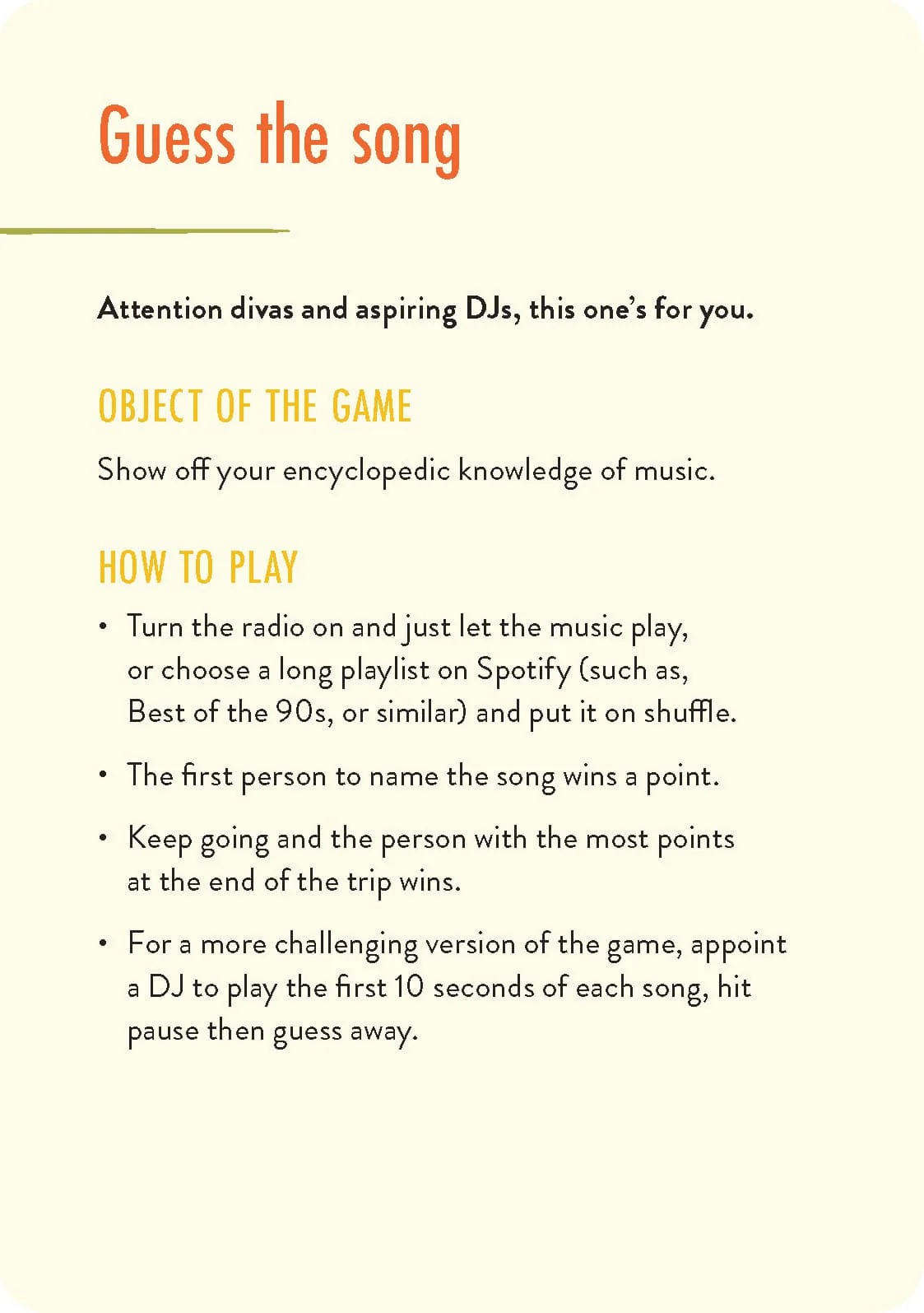 Road Trip Games By Lucy Jones - Image 4