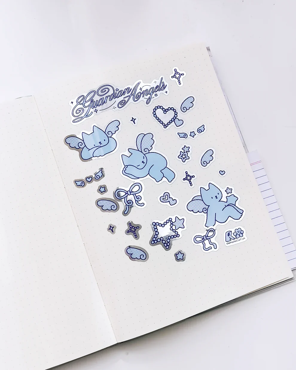 Rochelle Oh - 'Guardian Angels' Sticker Sheet - Image 3