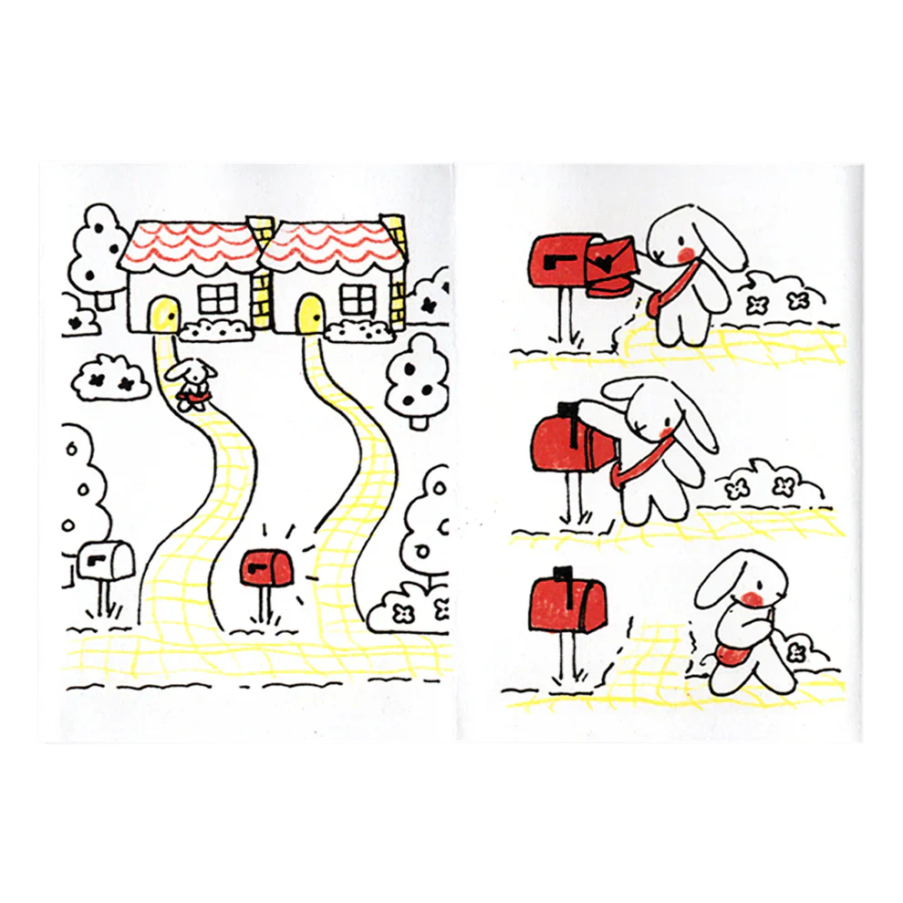 Rochelle Oh - ‘My Rabbit Neighbour’ - Mini-Zine - Image 4