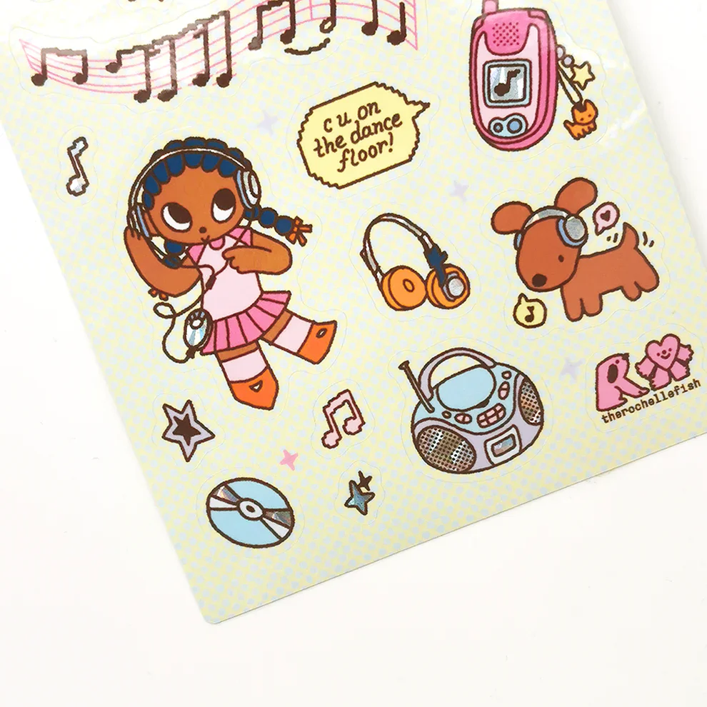 Rochelle Oh - 'Turn It Up' Sticker Sheet - Image 2