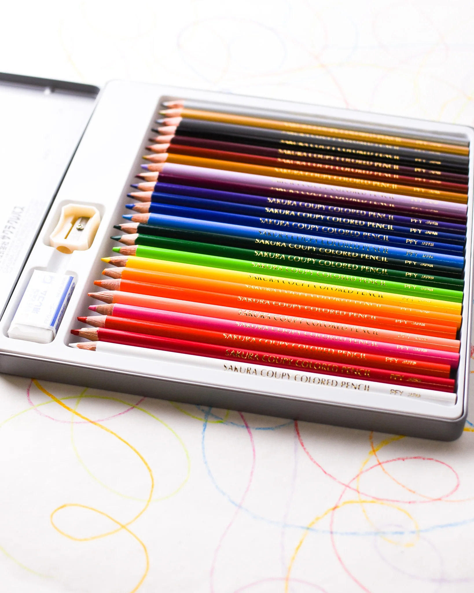 SAKURA Coupy Coloured Pencil - 24 Set - Image 2