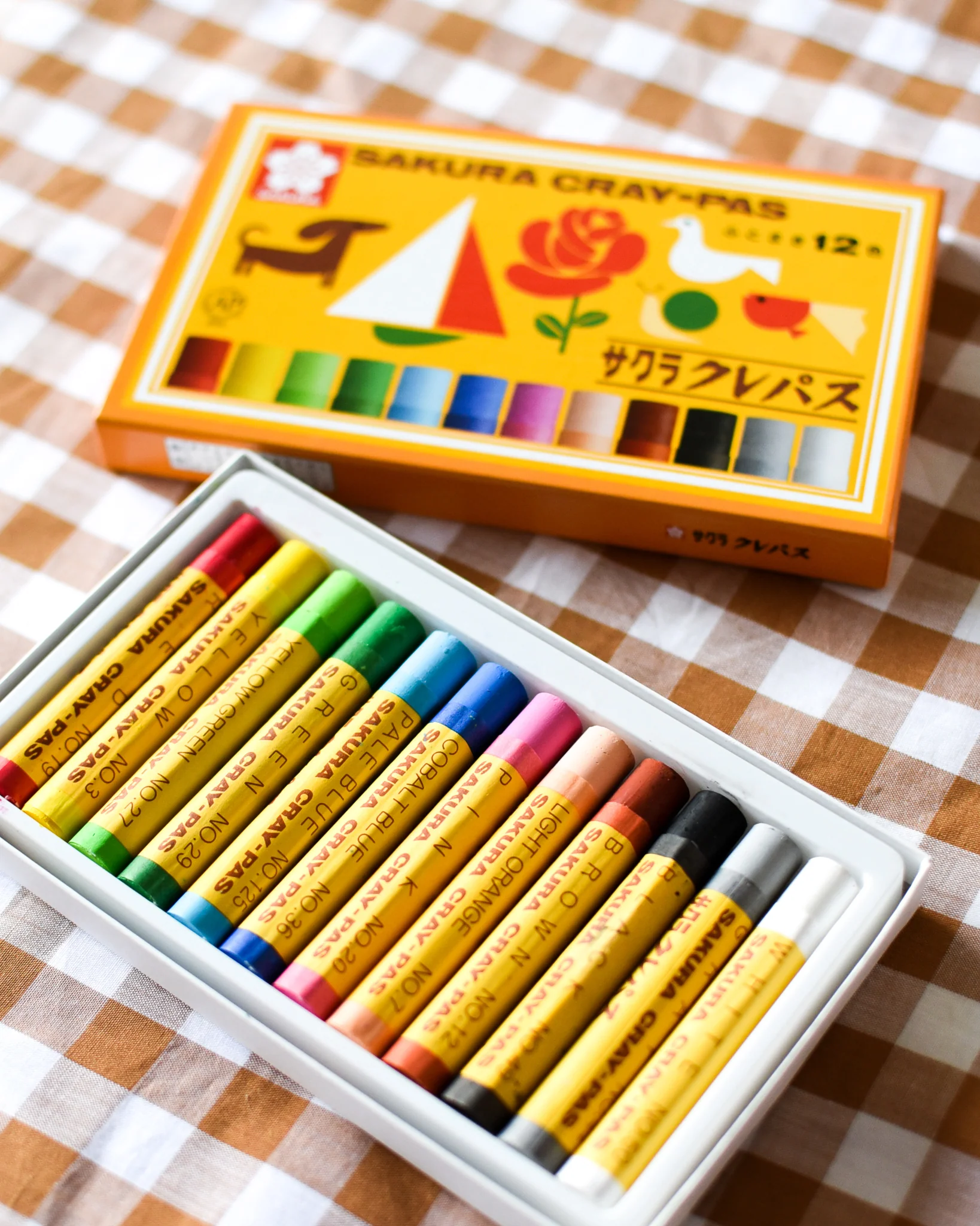 Sakura CRAY-PAS Oil Pastels - 12 Pack - Image 3