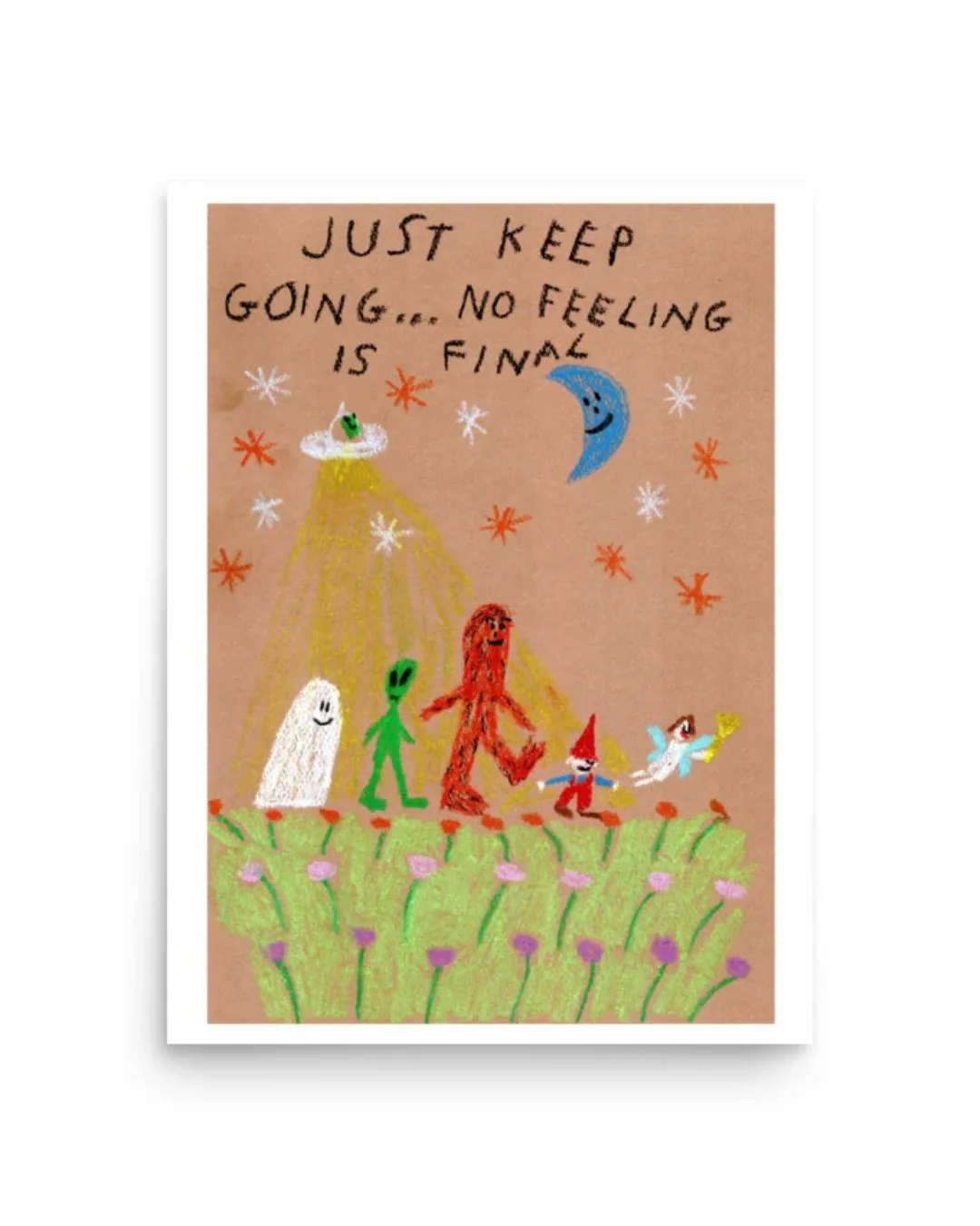 Sandwitch Shop - Just Keep Going Print