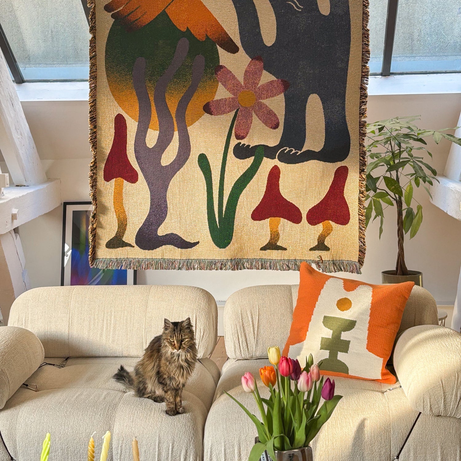 Slowdown Studio - Irma Throw Pillow Cover - Image 4