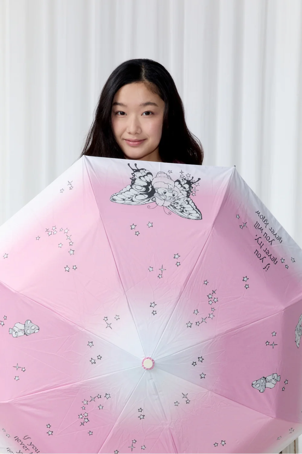 Socks Appeal x Hannah-Michelle Bayley - Butterfly Fairy Umbrella - Image 4