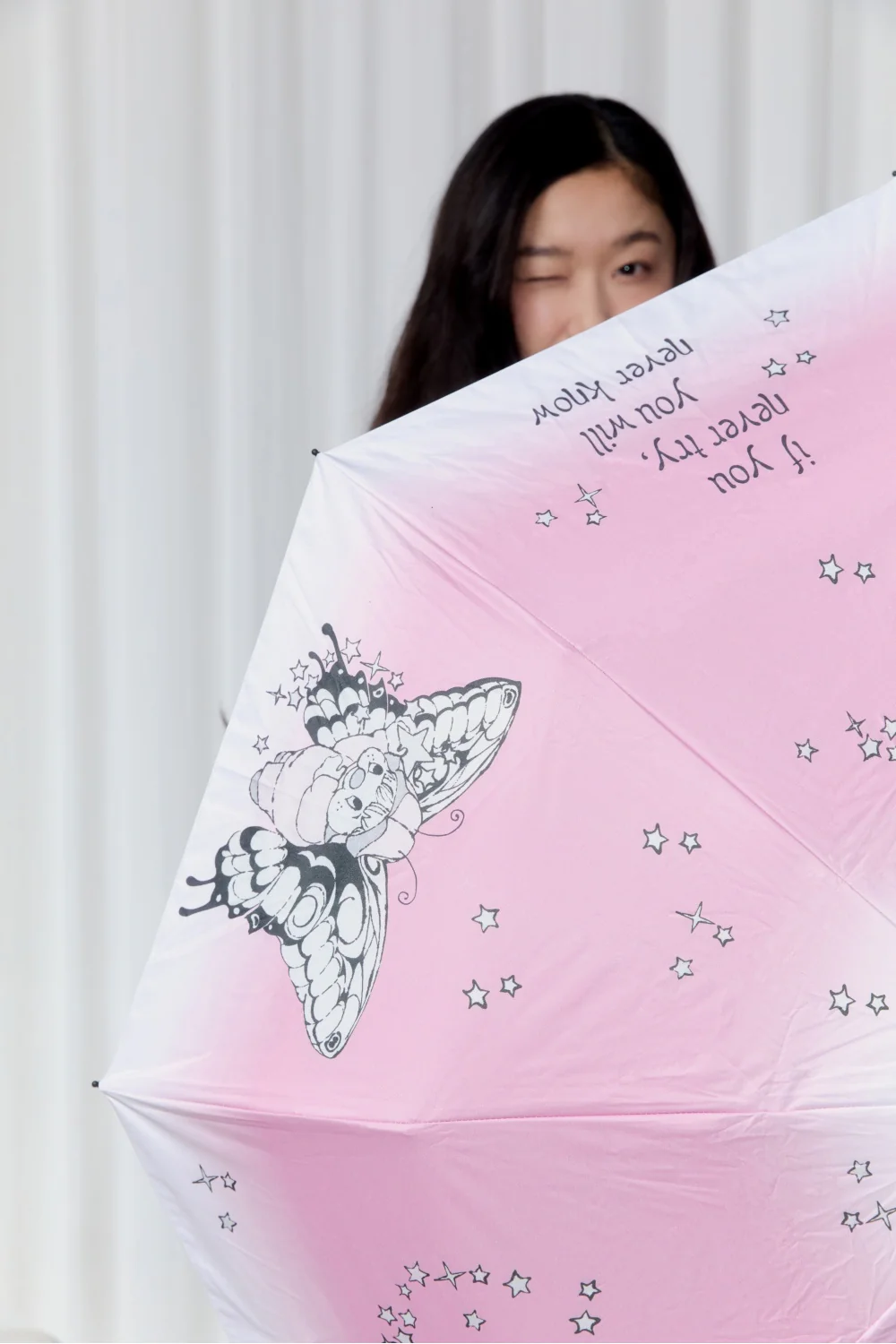 Socks Appeal x Hannah-Michelle Bayley - Butterfly Fairy Umbrella - Image 5