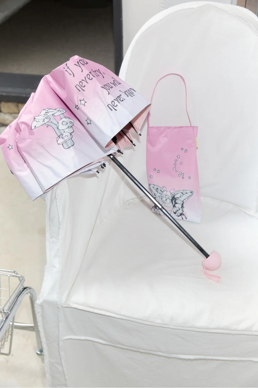 Socks Appeal x Hannah-Michelle Bayley - Butterfly Fairy Umbrella - Image 6