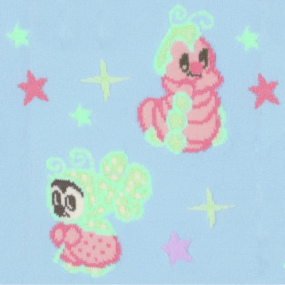 Socks Appeal x Hannah-Michelle Bayley - Caterpillar Nylon Socks - Image 5