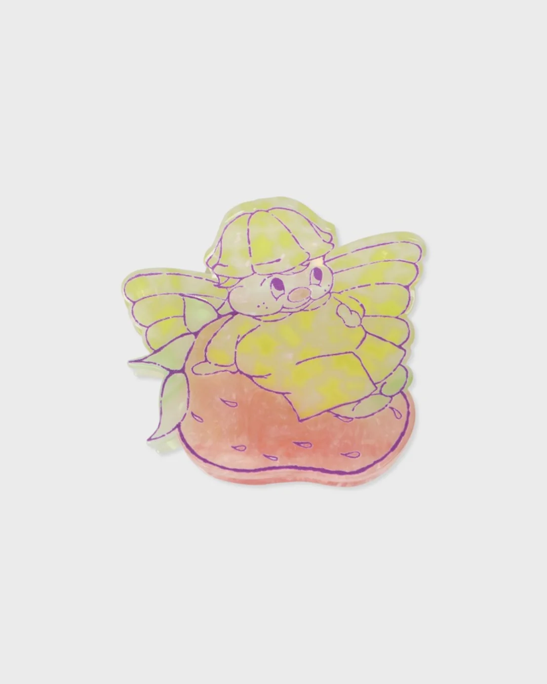Socks Appeal x Hannah-Michelle Bayley - Strawberry Fairy Hair Clip