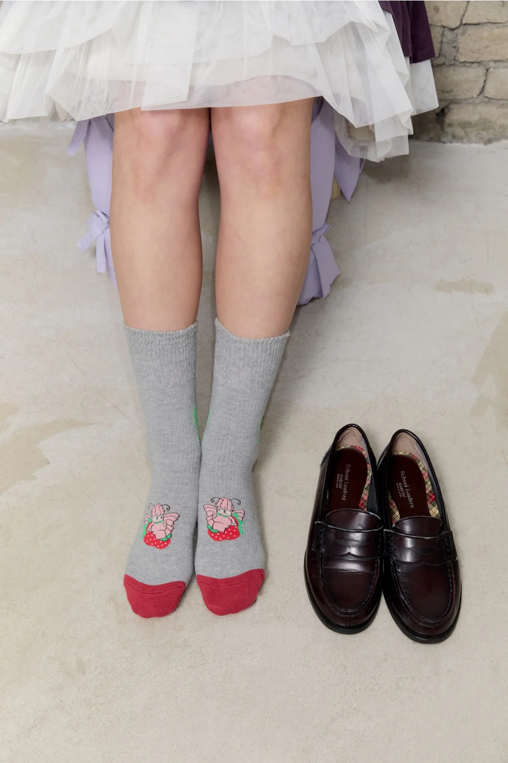 Socks Appeal x Hannah-Michelle Bayley - Strawberry Fairy Socks - Image 3