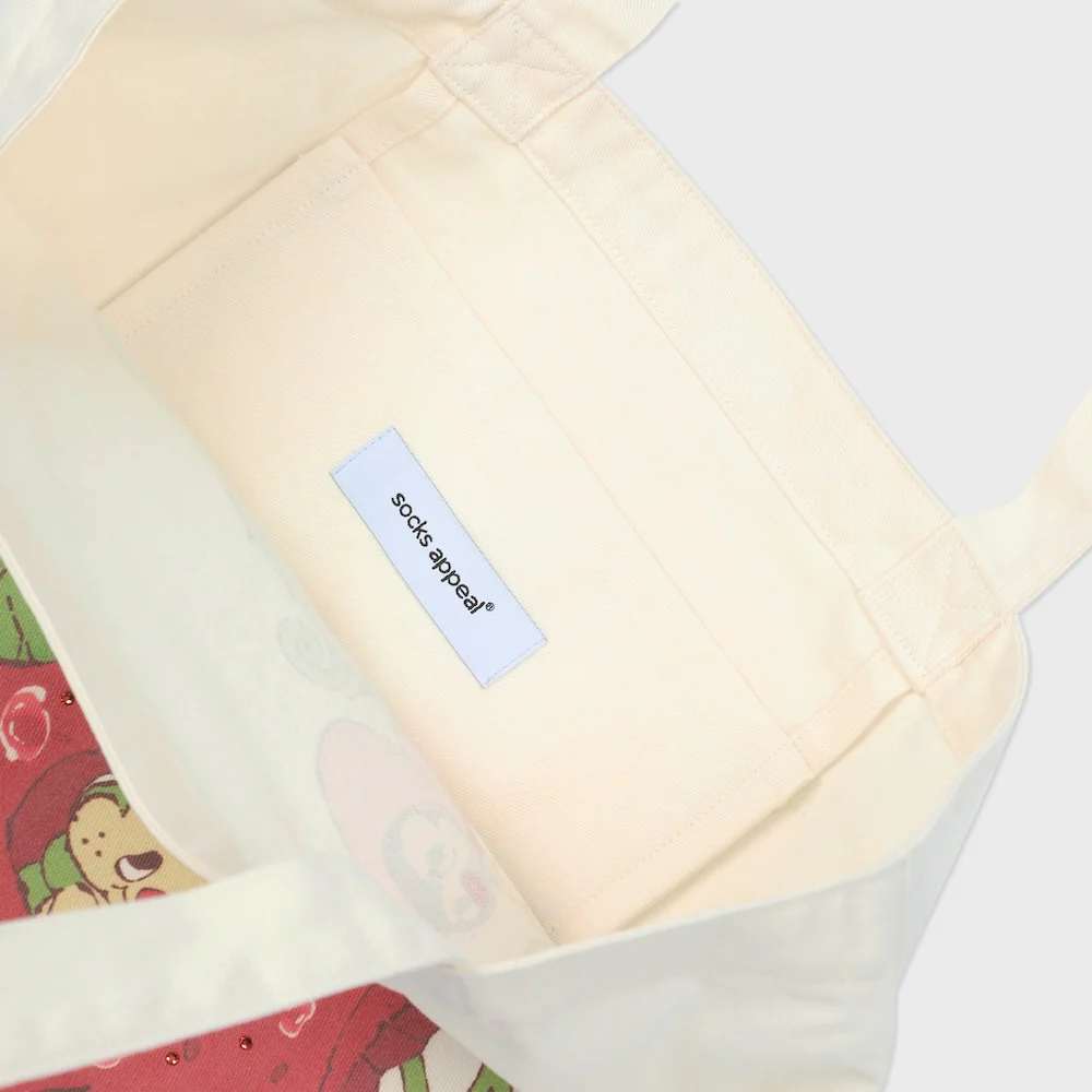 Socks Appeal x Hannah-Michelle Bayley - Strawberry Friends Tote Bag - Image 6