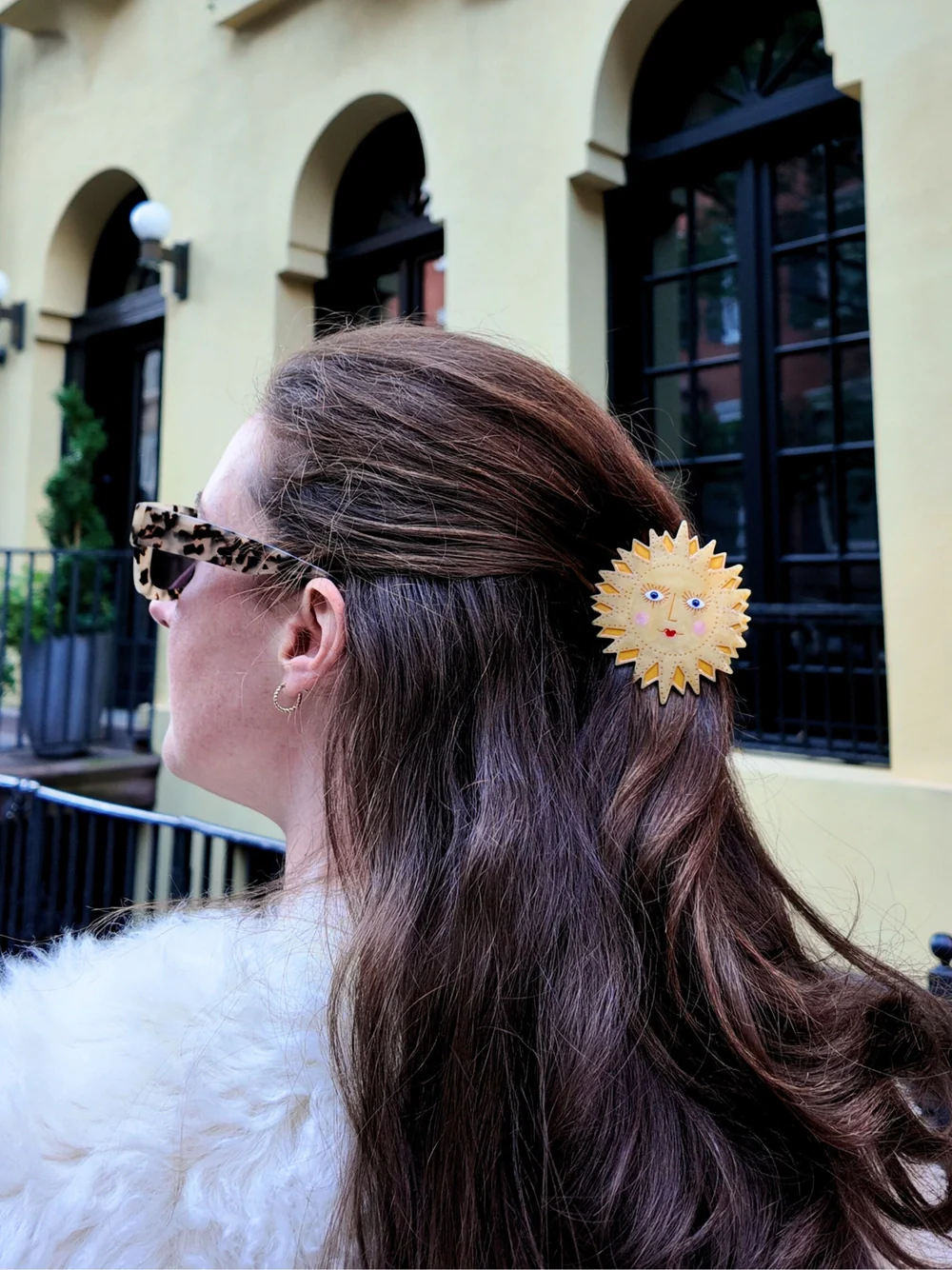 Solar Eclipse - Celestial Sun Hair Claw - Image 3