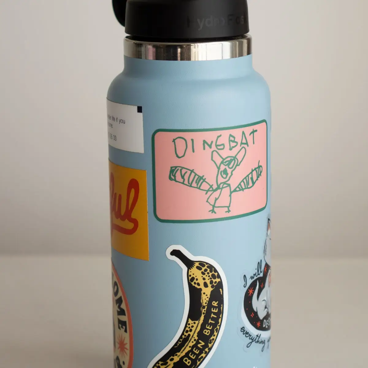 Stay home Club - Dingbat Vinyl Sticker - Image 3