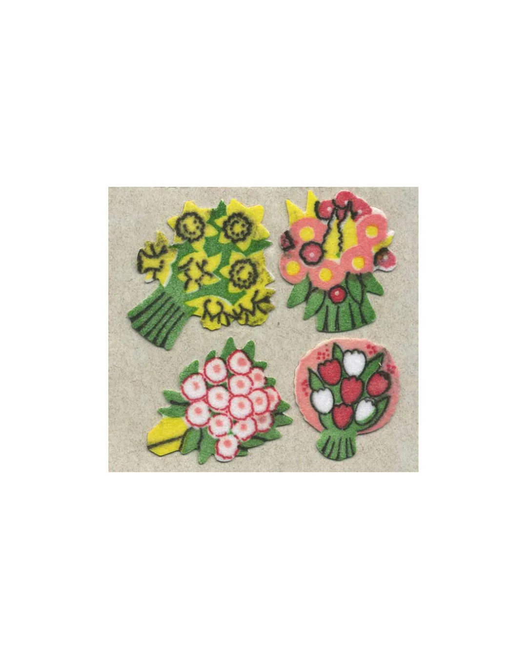 Stickermagic - Tear-off Stickers Furry - Floral Posies