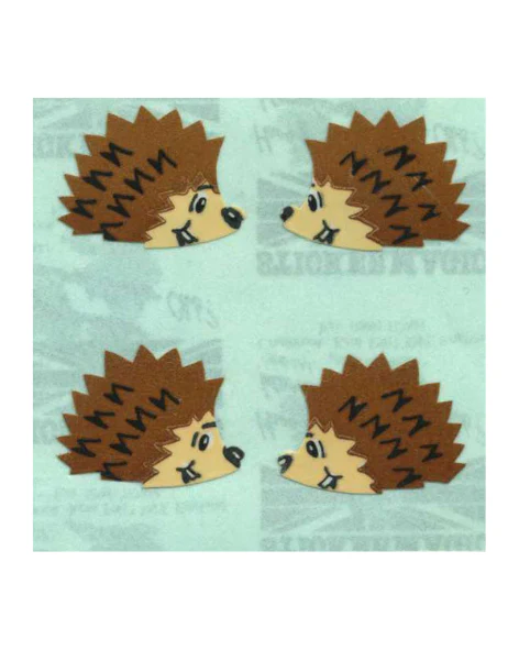 Stickermagic - Tear-off Stickers - Hedgehogs