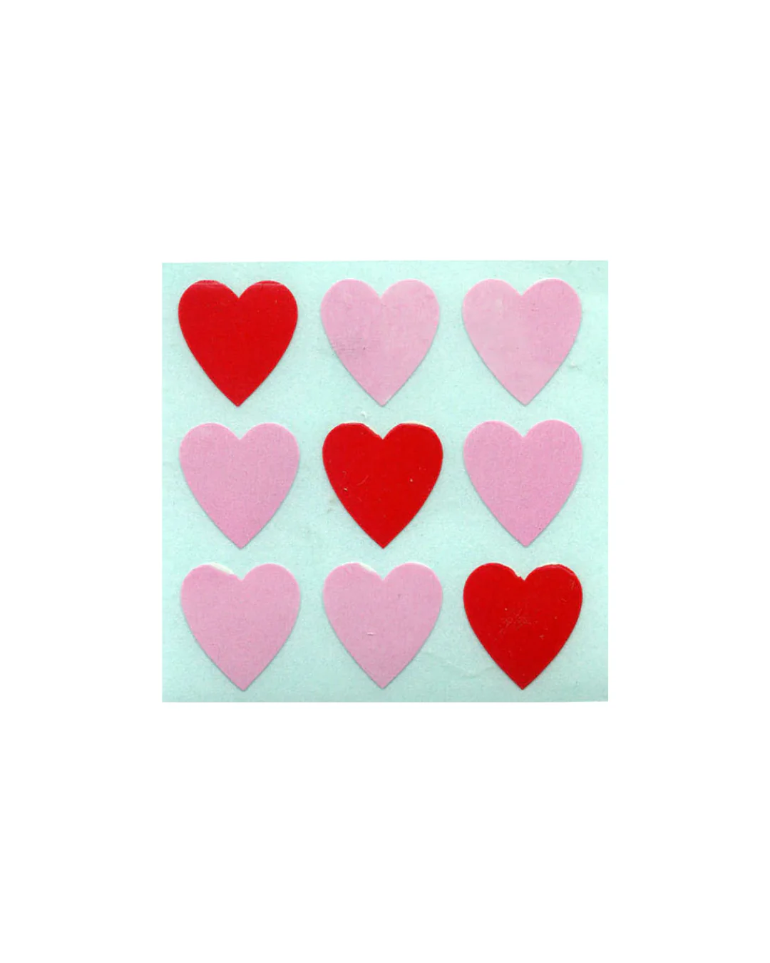 Stickermagic - Tear-off Stickers - Pink Hearts