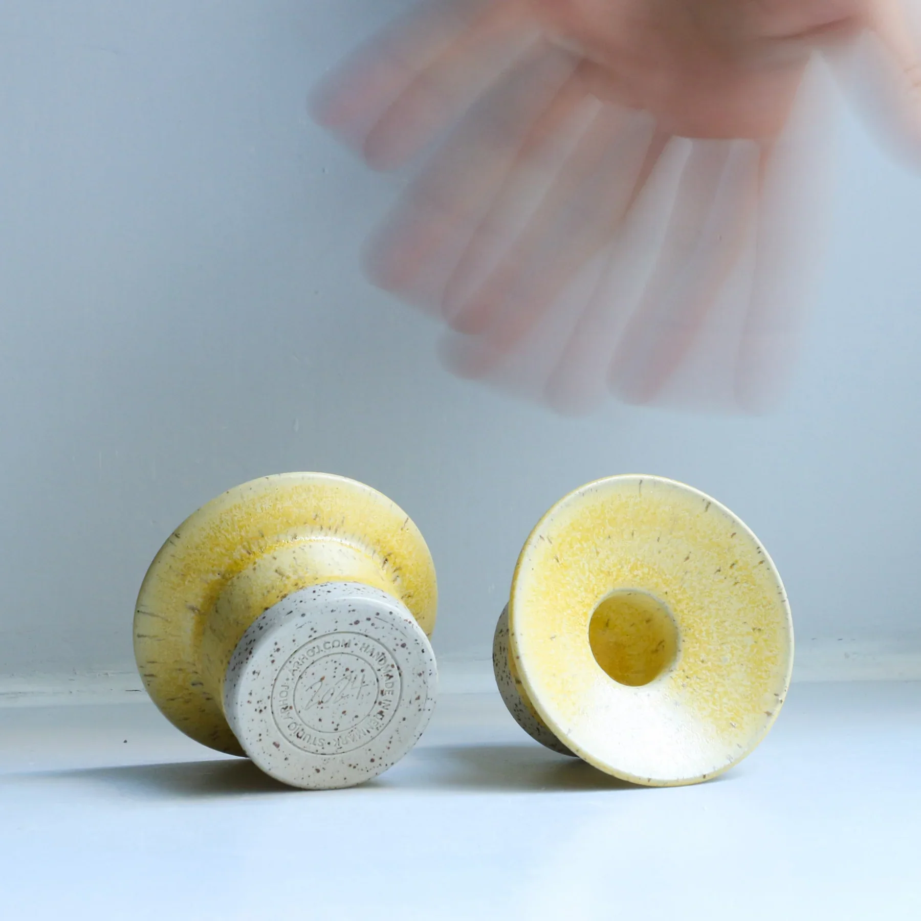 Studio Arhoj - Hono Candle Holder - Yellow Zest - Image 3