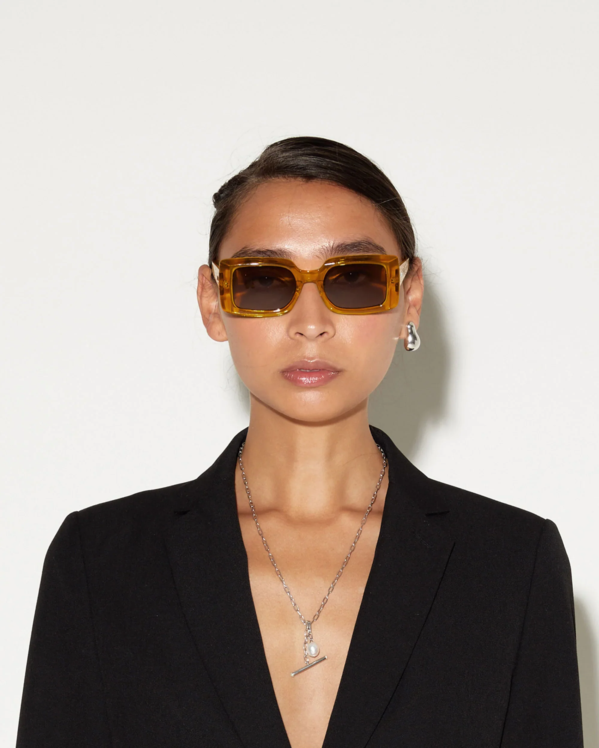Szade Dart Sunglasses - Burnt Honey / Cherry Cola - Image 4