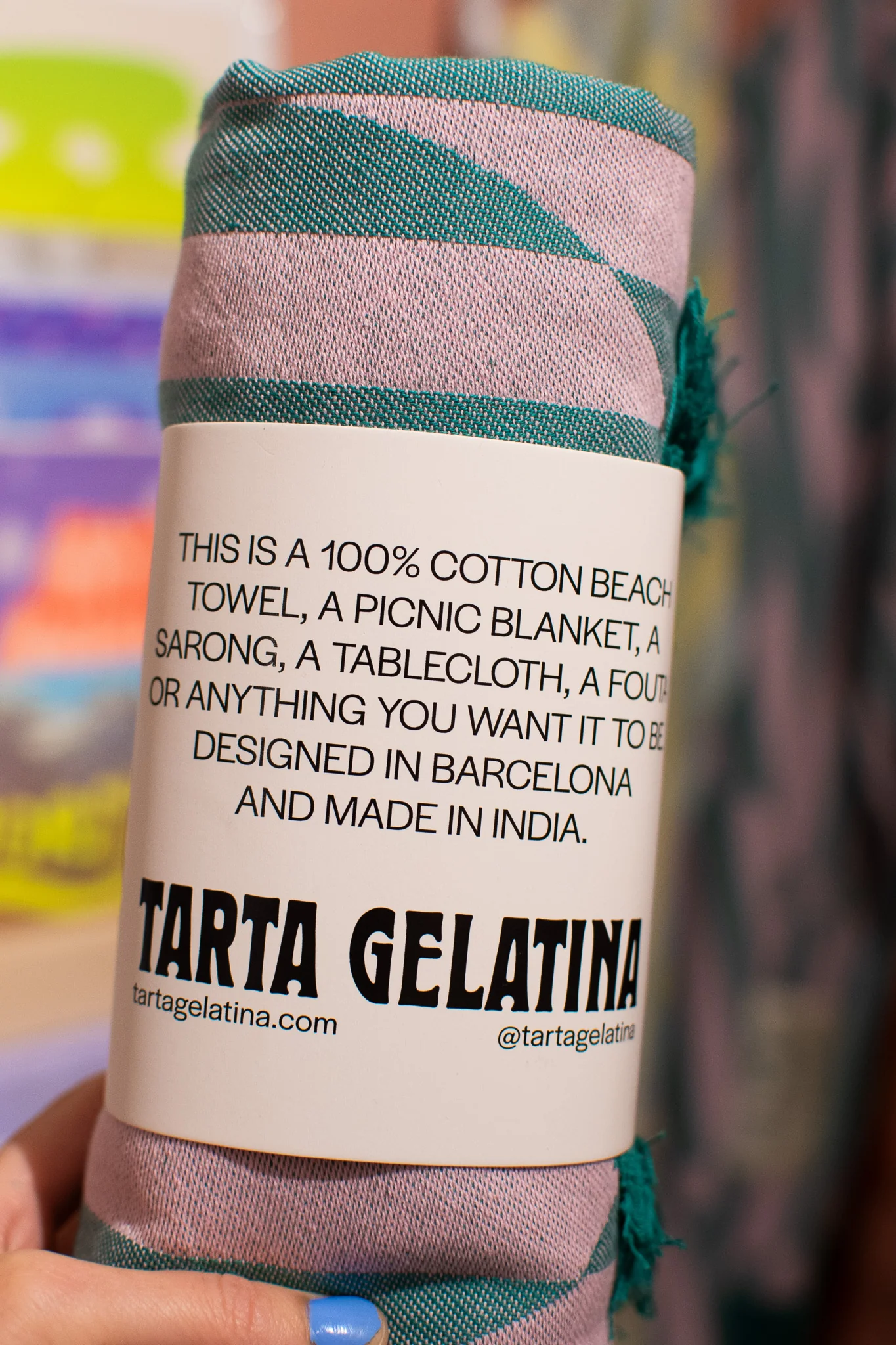 Tarta Gelatina - Beach Towel - Watermelon Slushie - Image 2
