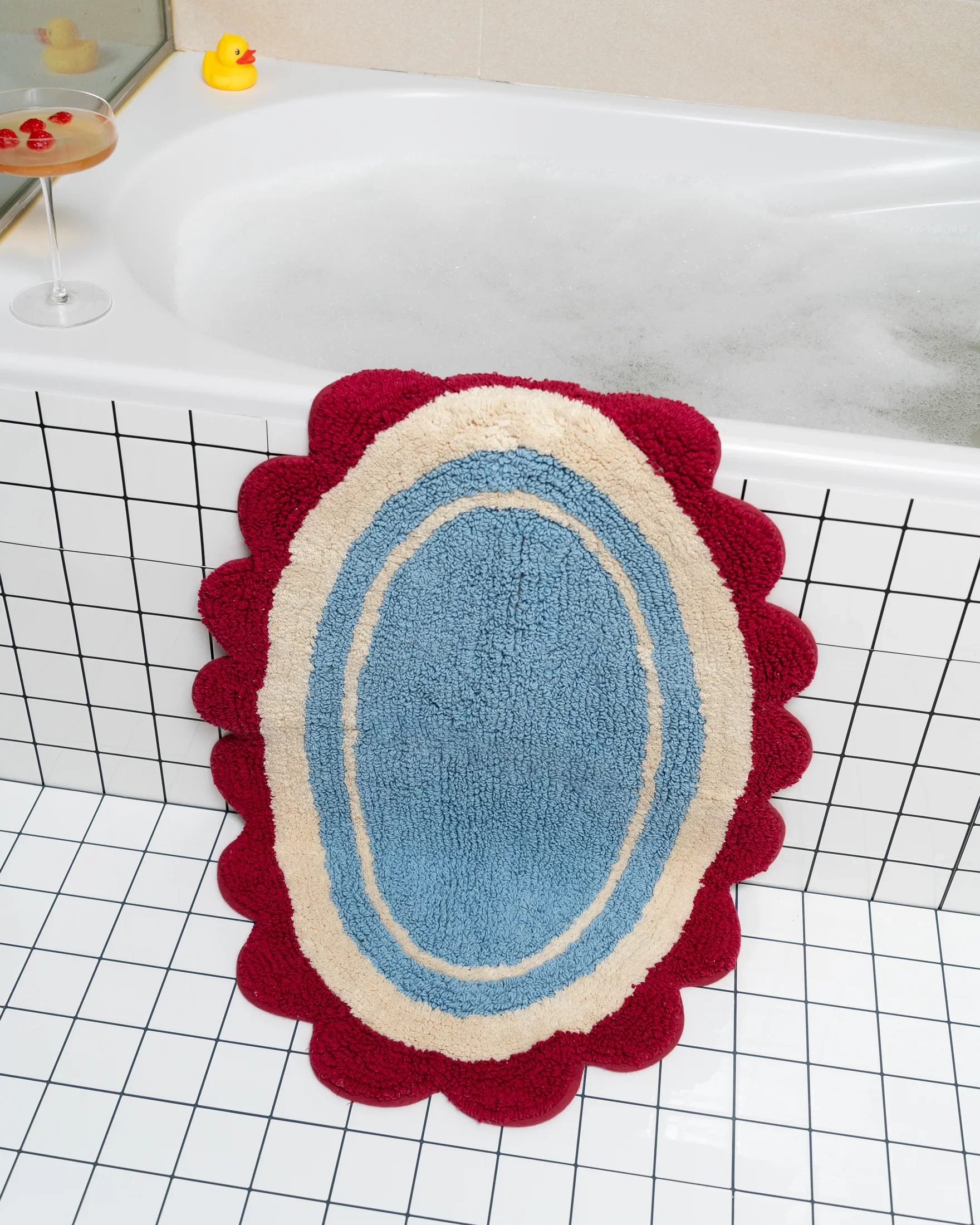 Tarta Gelatina - Carmen Bathmat - Light Blue - Image 2