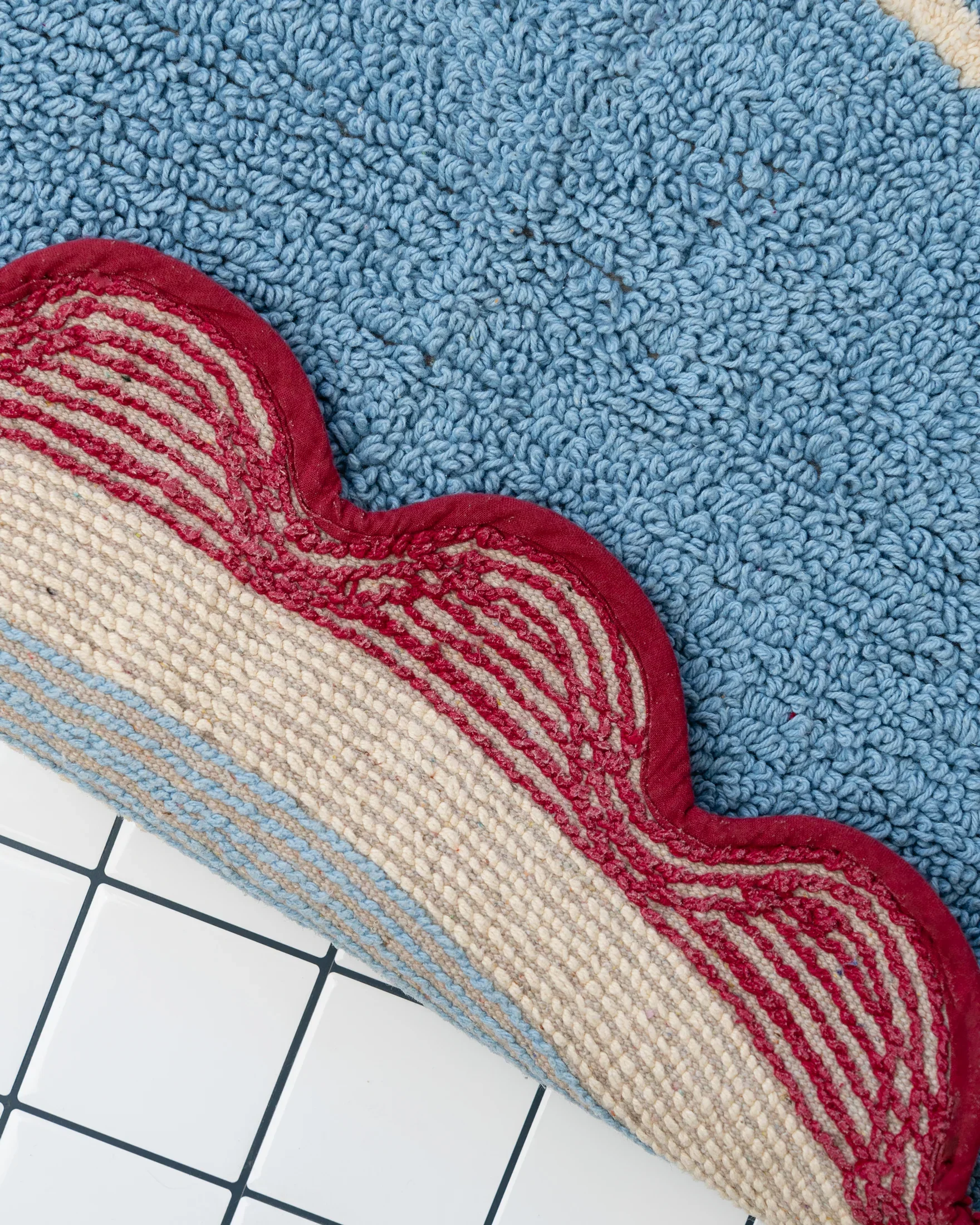 Tarta Gelatina - Carmen Bathmat - Light Blue - Image 3