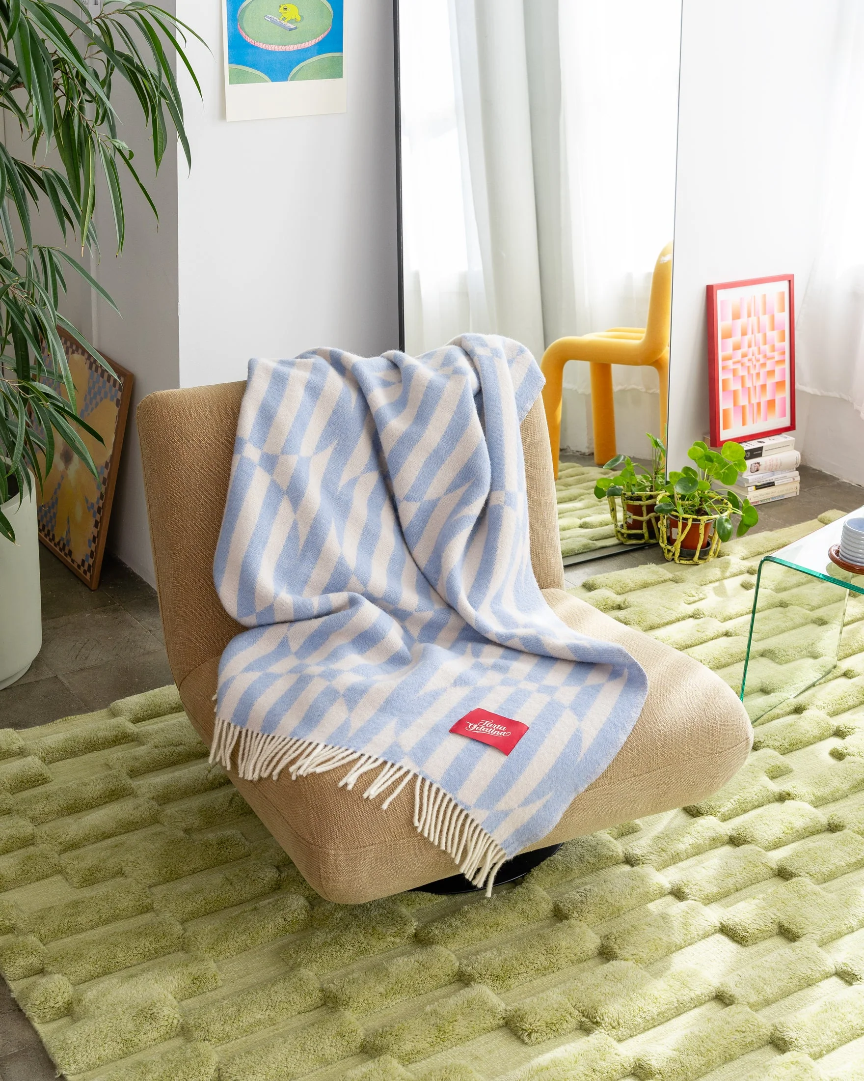 Tarta Gelatina - Nolita Blanket - Light Blue - Image 2
