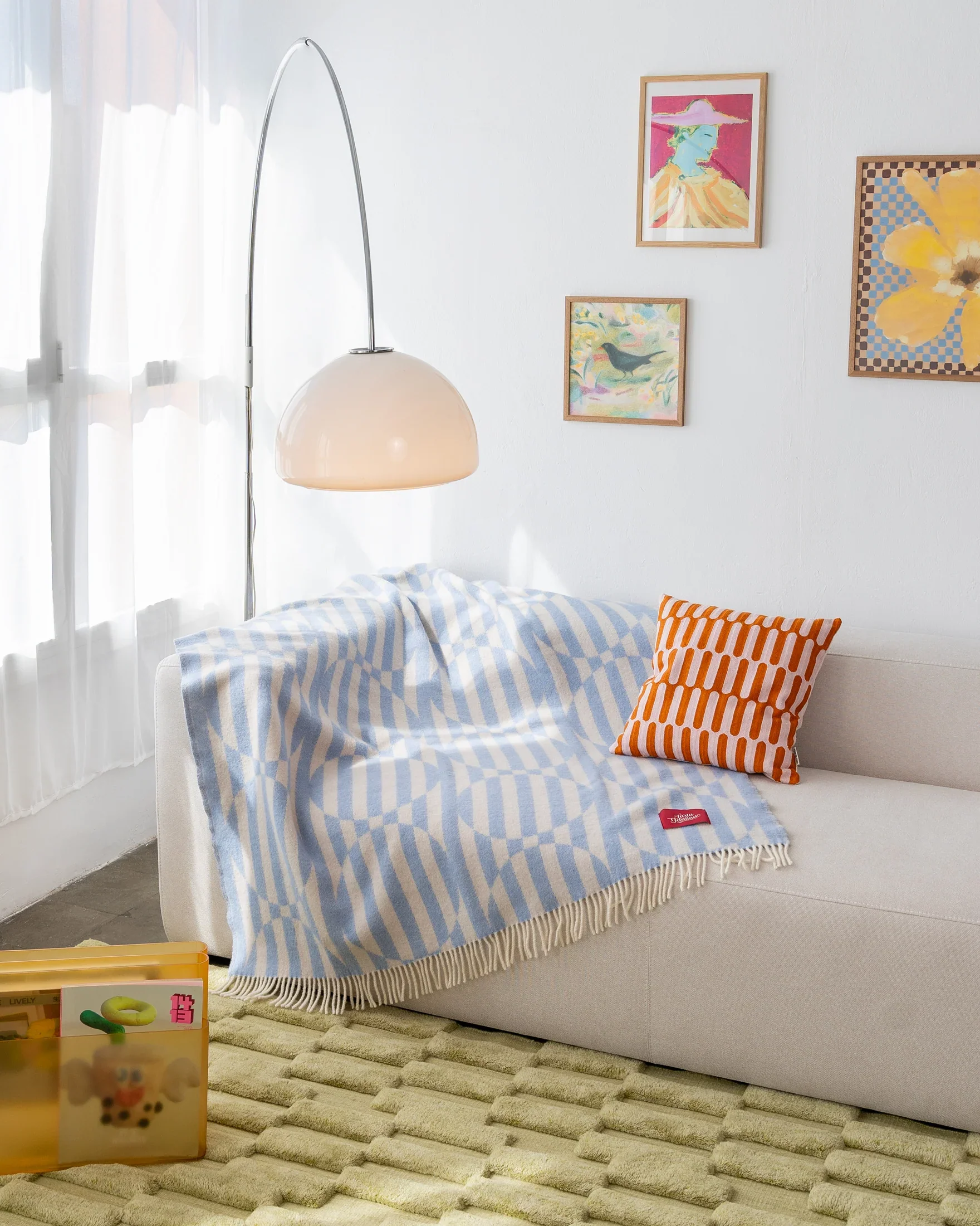 Tarta Gelatina - Nolita Blanket - Light Blue - Image 4
