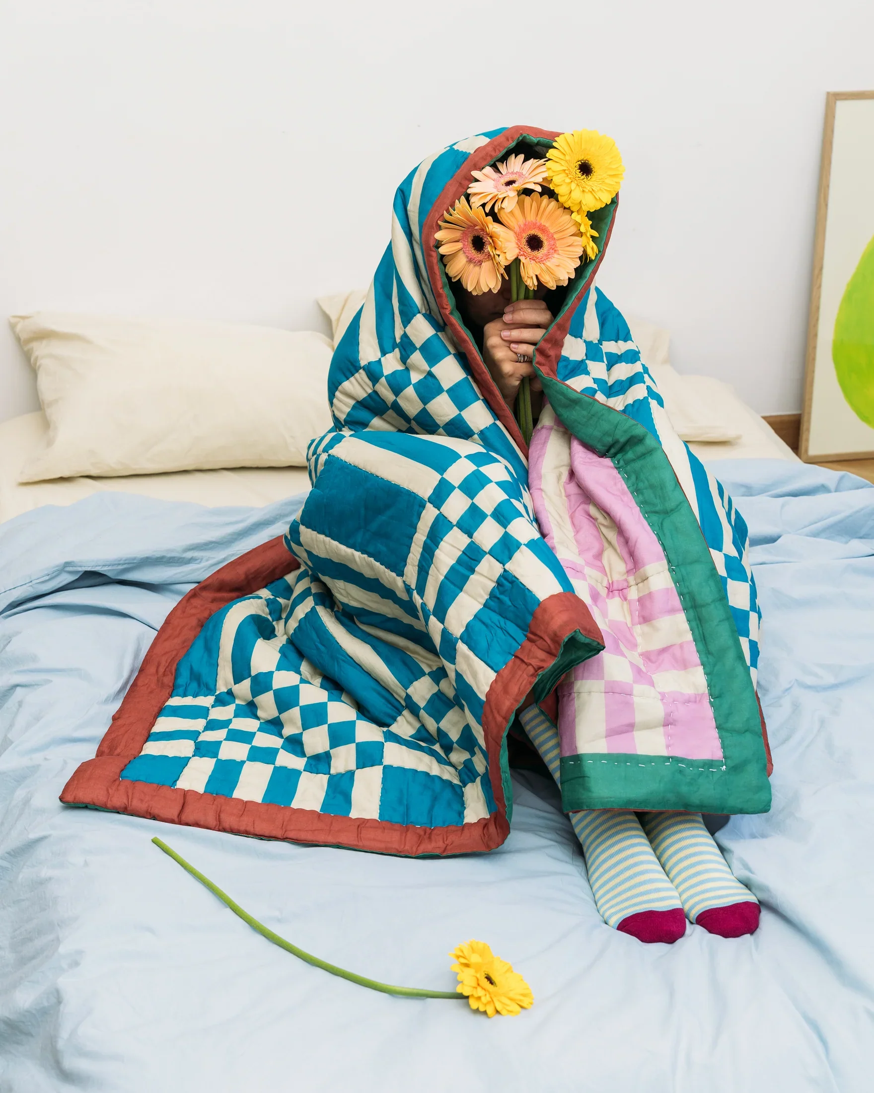 Tarta Gelatina - Reversible Quilt - Domingo - Image 5