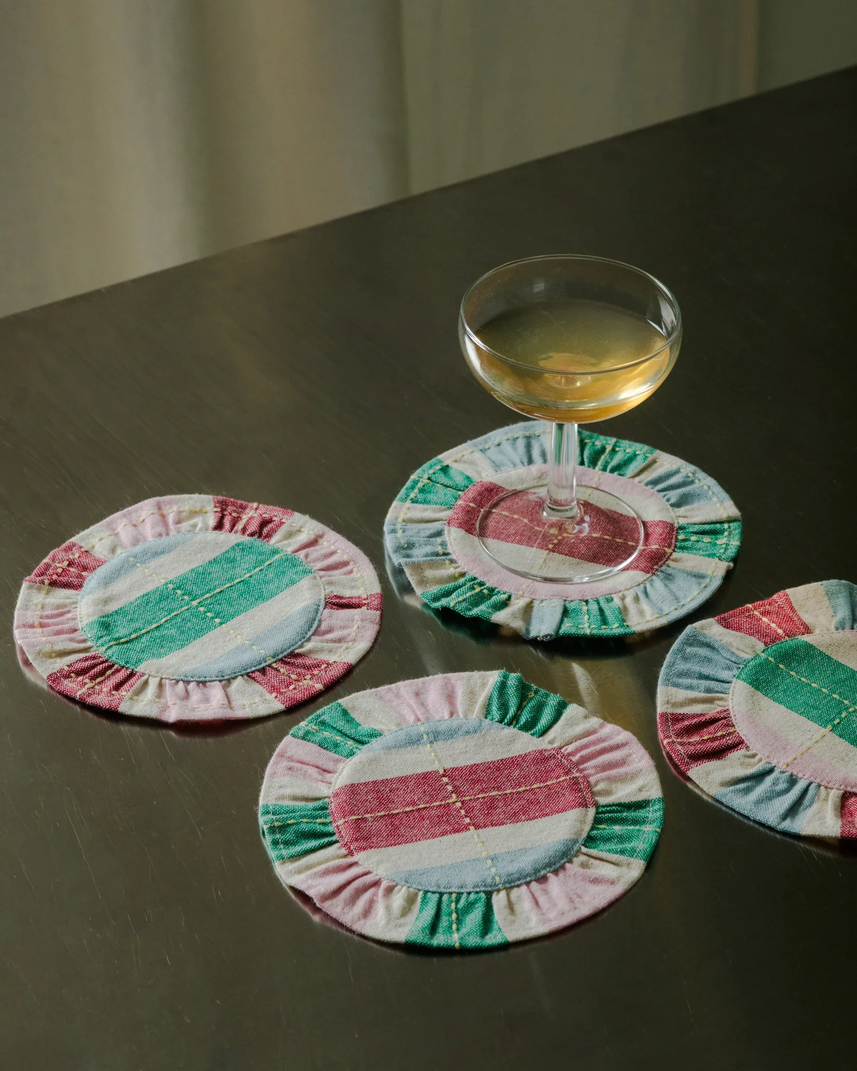 Tarta Gelatina - Ruffled Coaster Set - Image 3