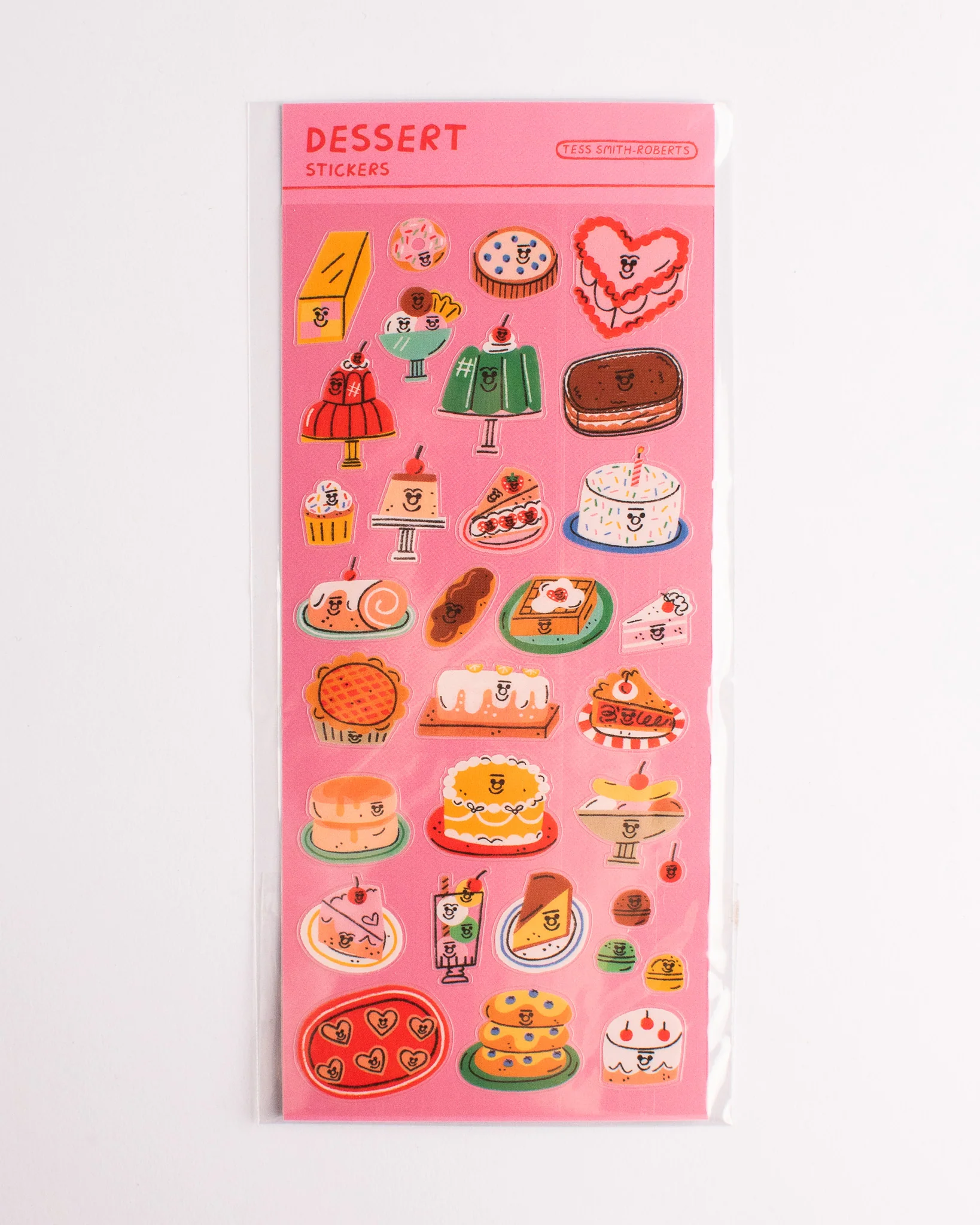 Tess Smith-Roberts - Sticker Sheet - Dessert