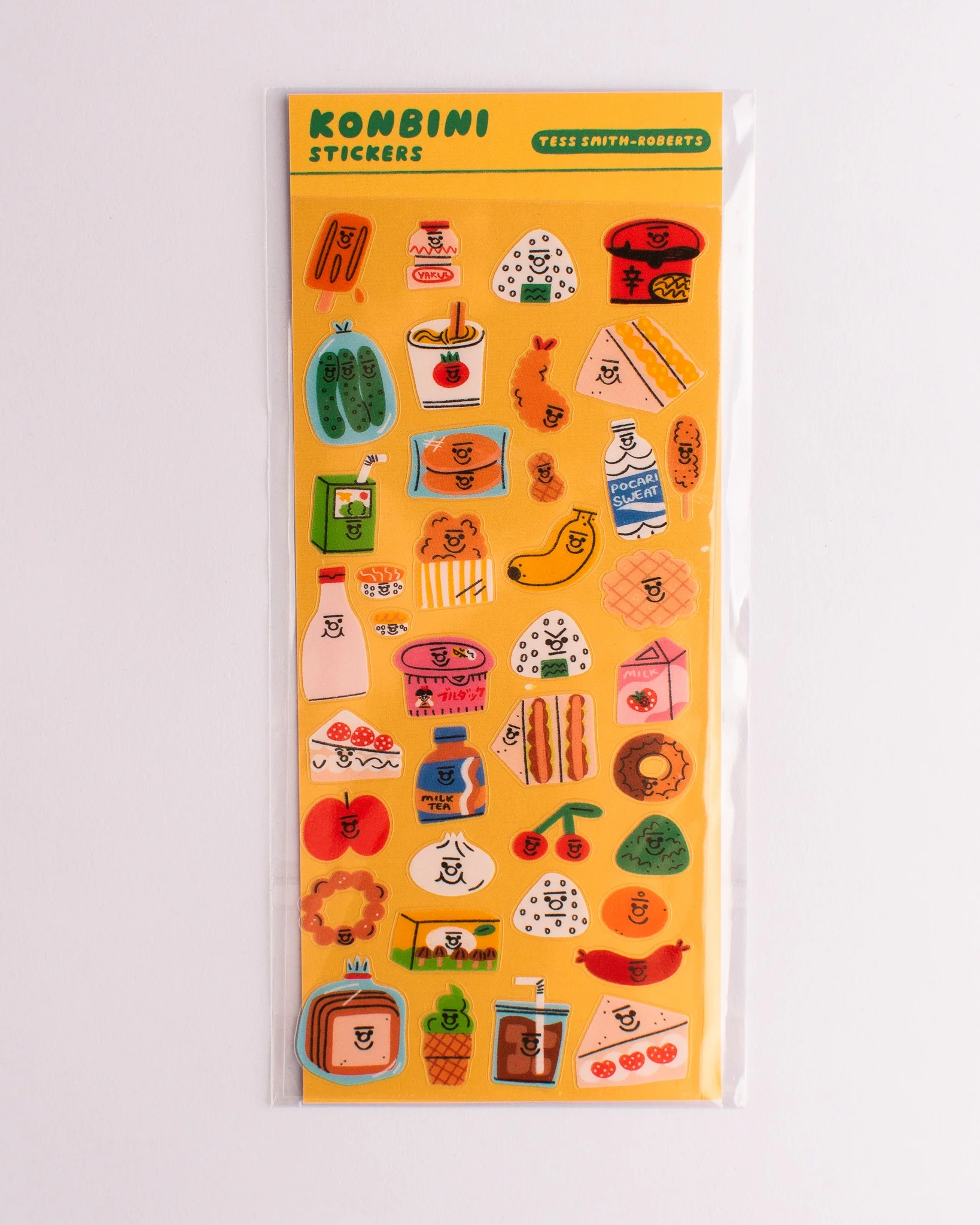 Tess Smith-Roberts - Sticker Sheet - Konbini
