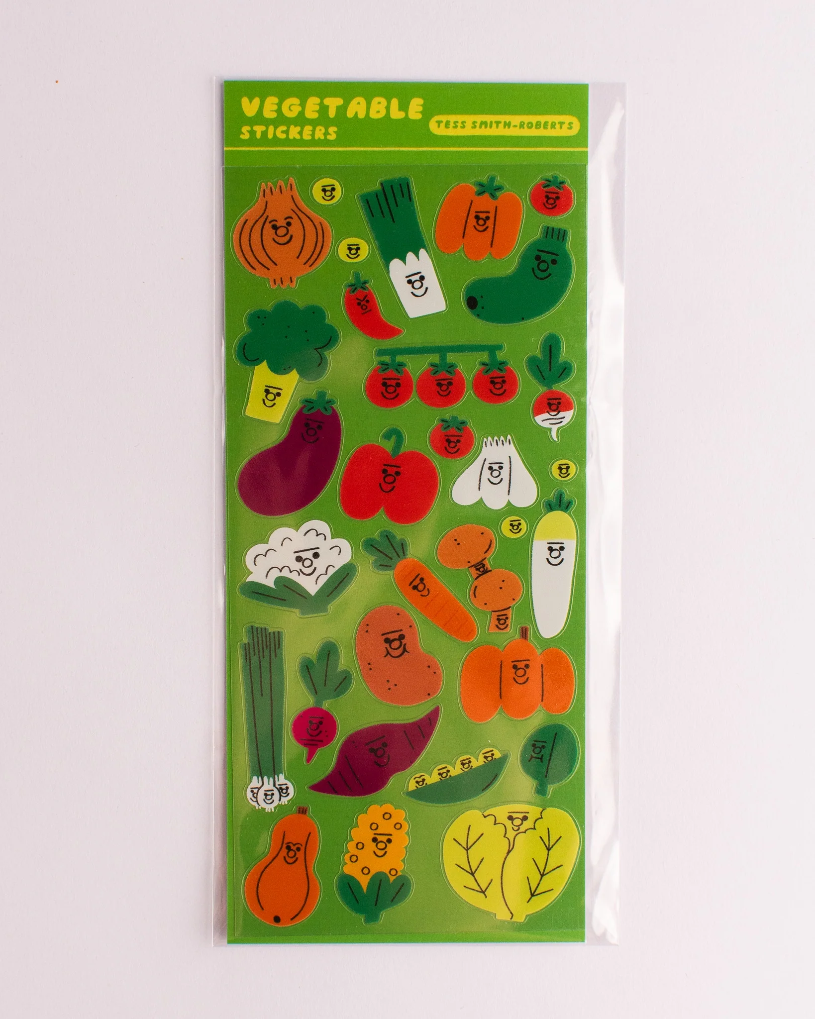 Tess Smith-Roberts - Sticker Sheet - Vegetable