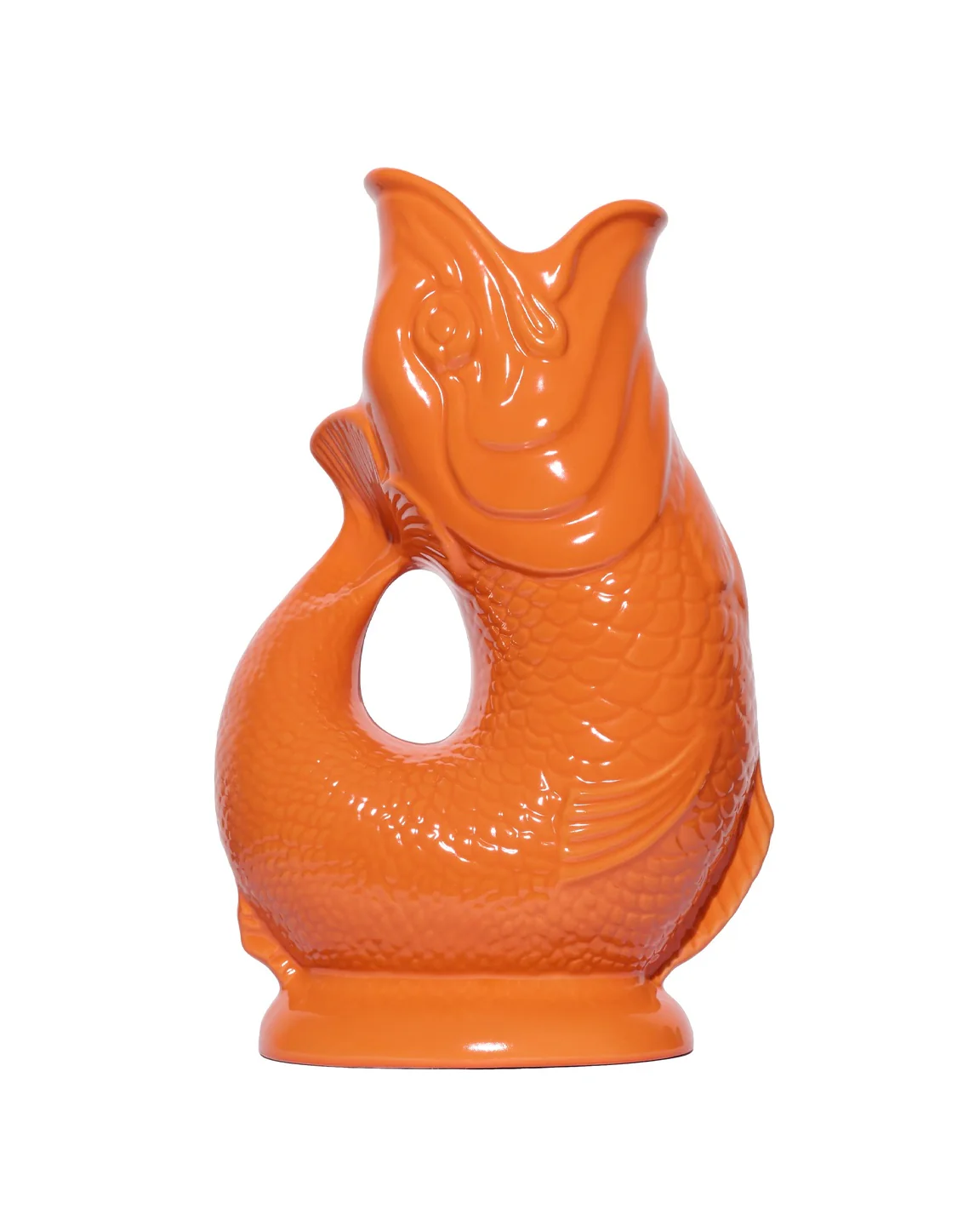 The Original Gluggle Jug - Pitcher Vase - XL - Orange