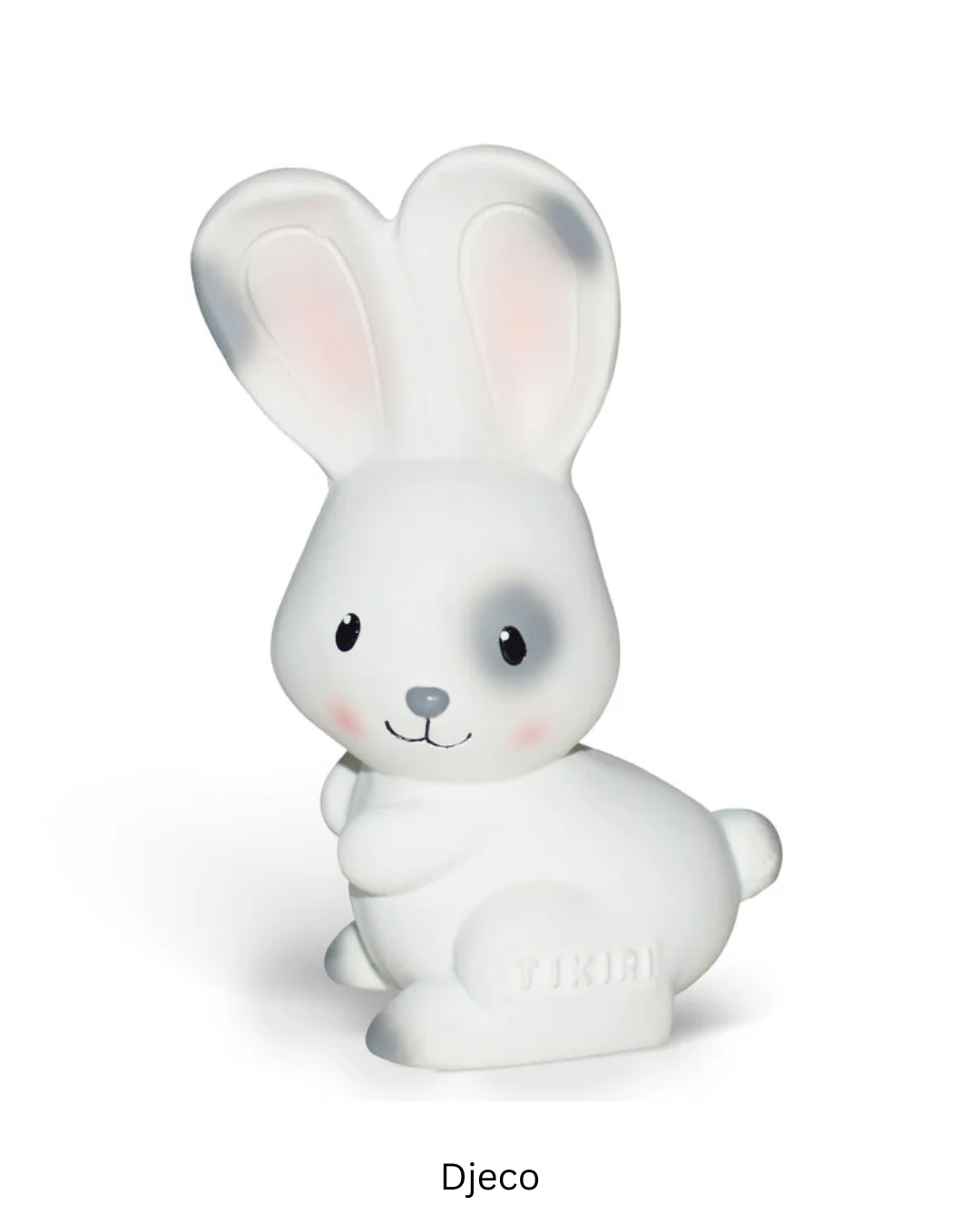 Tikiri - Bunny Rubber Teether Rattle & Bath Toy