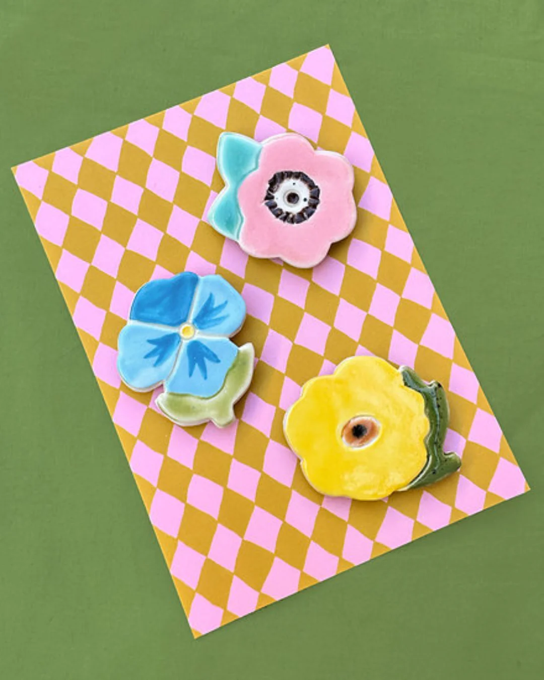 Togetherness - Flowerful Ceramic Magnet Set