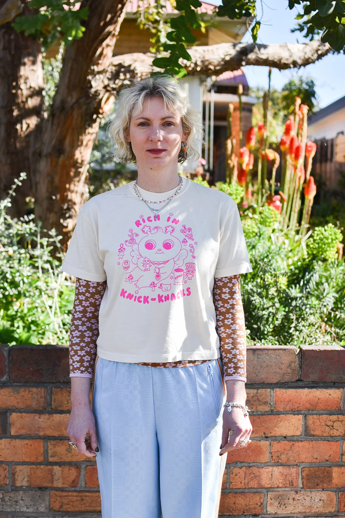 Tom Bingham x Pinky's - Rich in Knick-Knacks Tee - Image 4