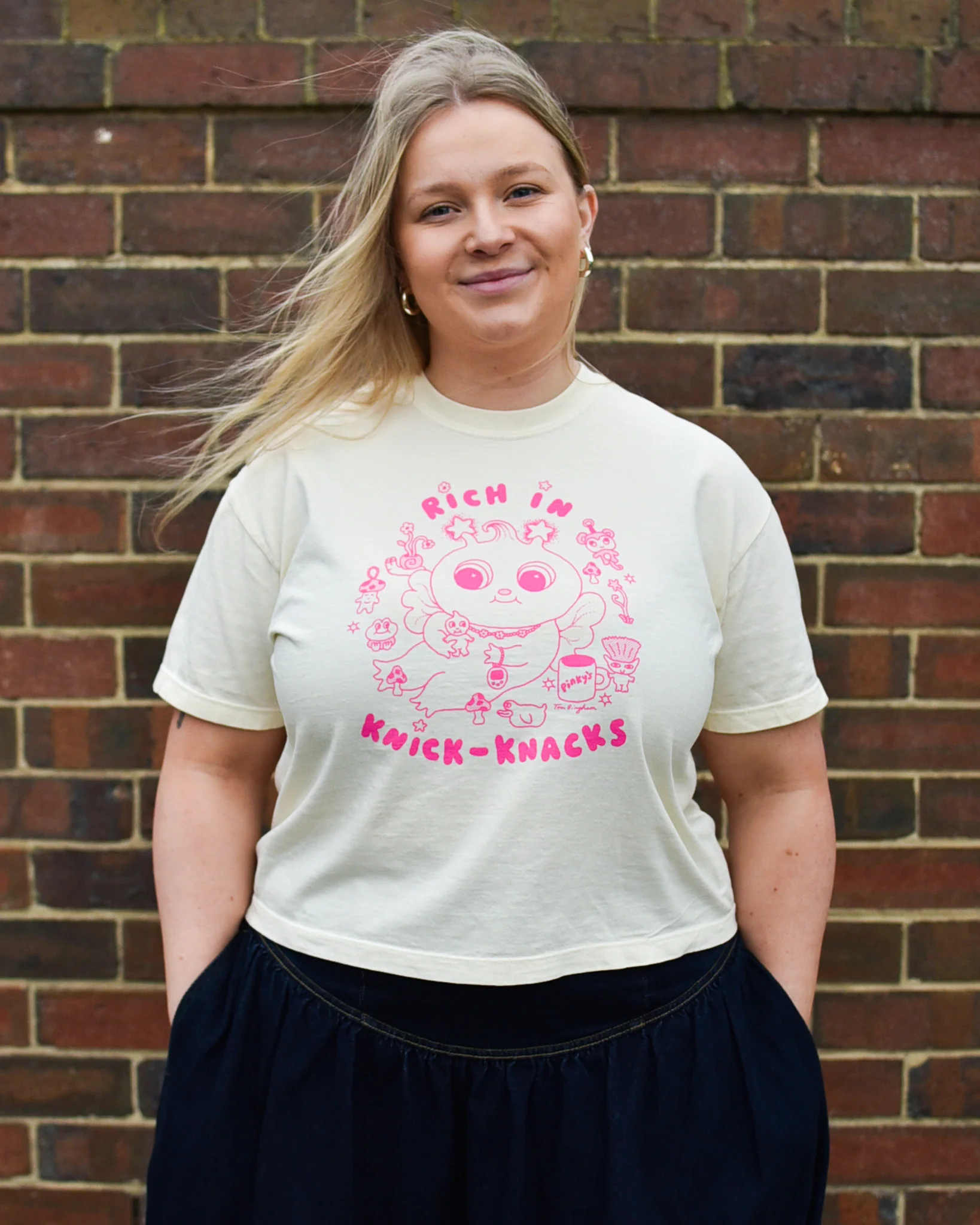 Tom Bingham x Pinky's - Rich in Knick-Knacks Tee - Image 6