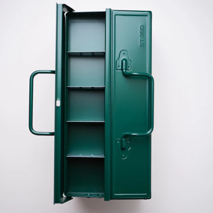 Toyo - Cantilever Toolbox ST-350 - Antique Green - Image 2