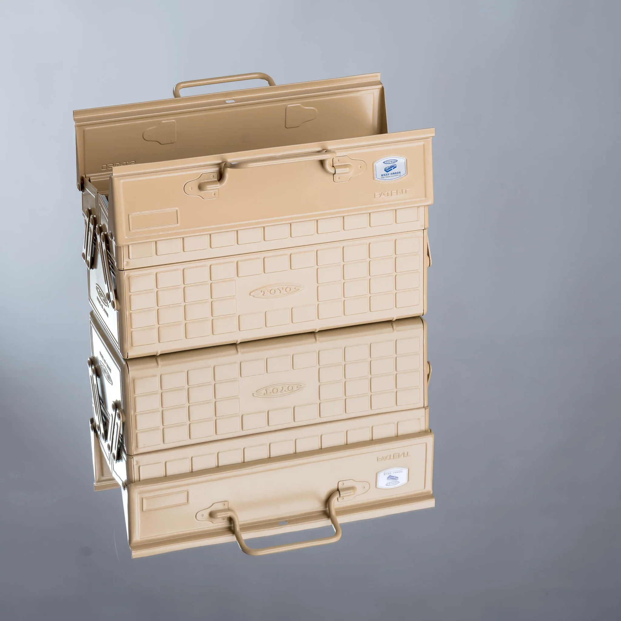 Toyo - Cantilever Toolbox ST-350 - Beige - Image 2