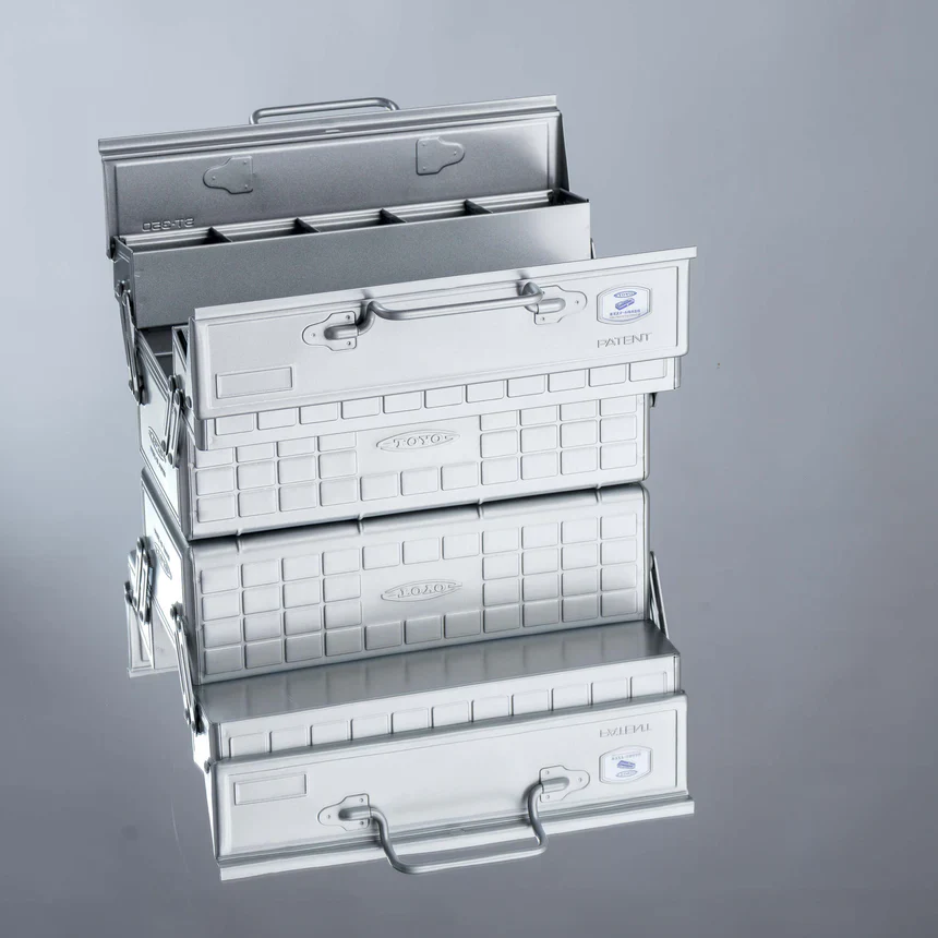 Toyo - Cantilever Toolbox ST-350 - Silver - Image 2