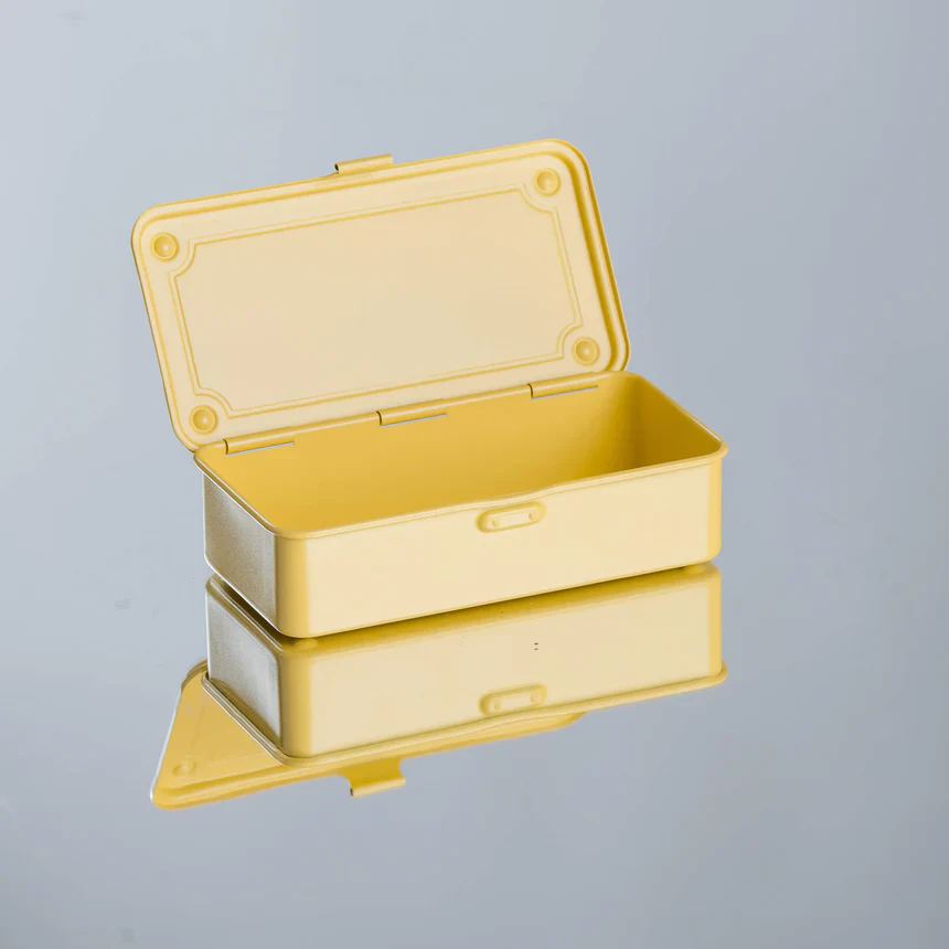 Toyo - Trunk Shape Steel Stackable Toolbox T-190 - Beige - Image 3