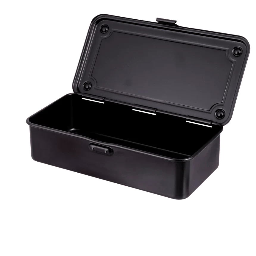 Toyo - Trunk Shape Steel Stackable Toolbox T-190 - Black - Image 3