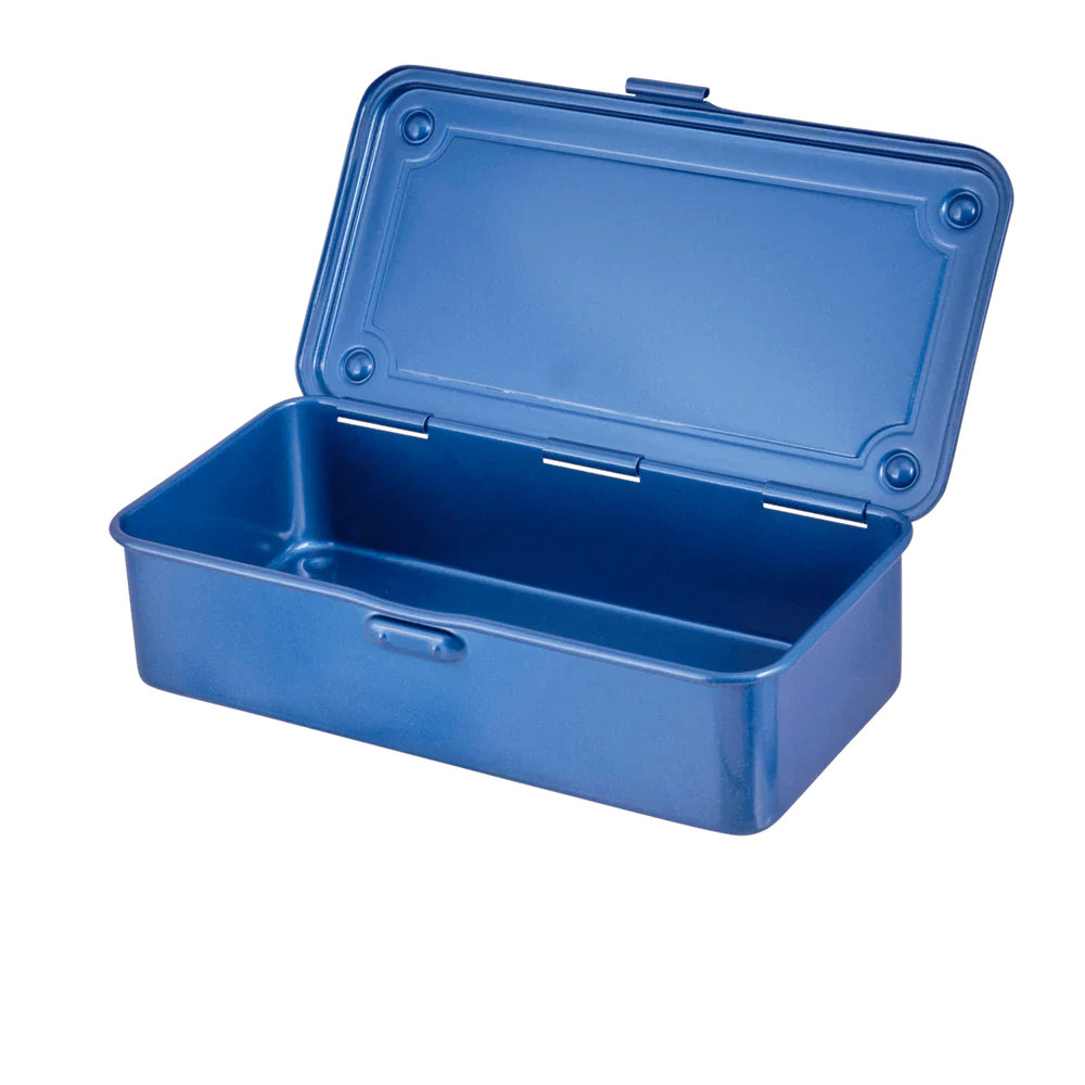 Toyo - Trunk Shape Steel Stackable Toolbox T-190 - Blue - Image 3